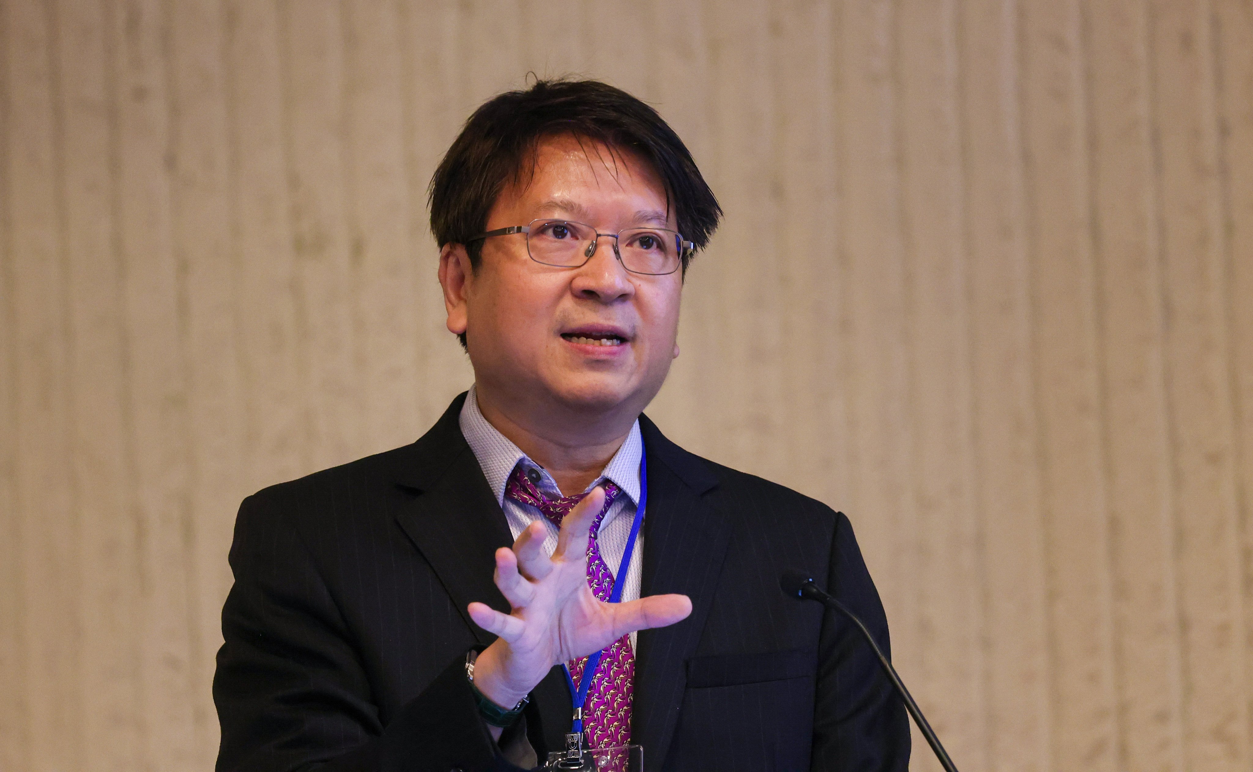 "If anyone might feel uncomfortable, I am really sorry,”  Professor Terence Chong said.