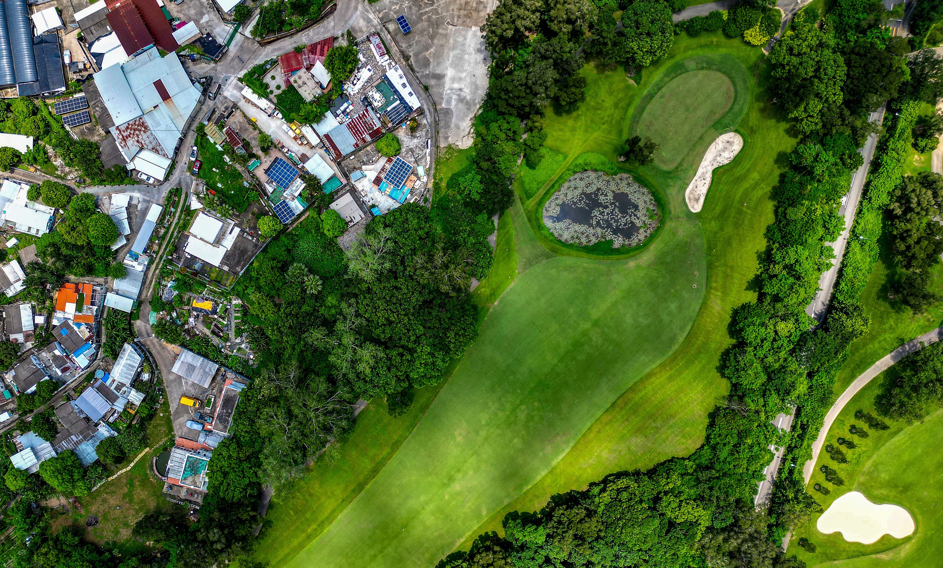 A portion of the Fanling Golf Course was previously taken back by authorities, with a section of the recovered land originally set aside for a public housing project. Photo: Elson Li