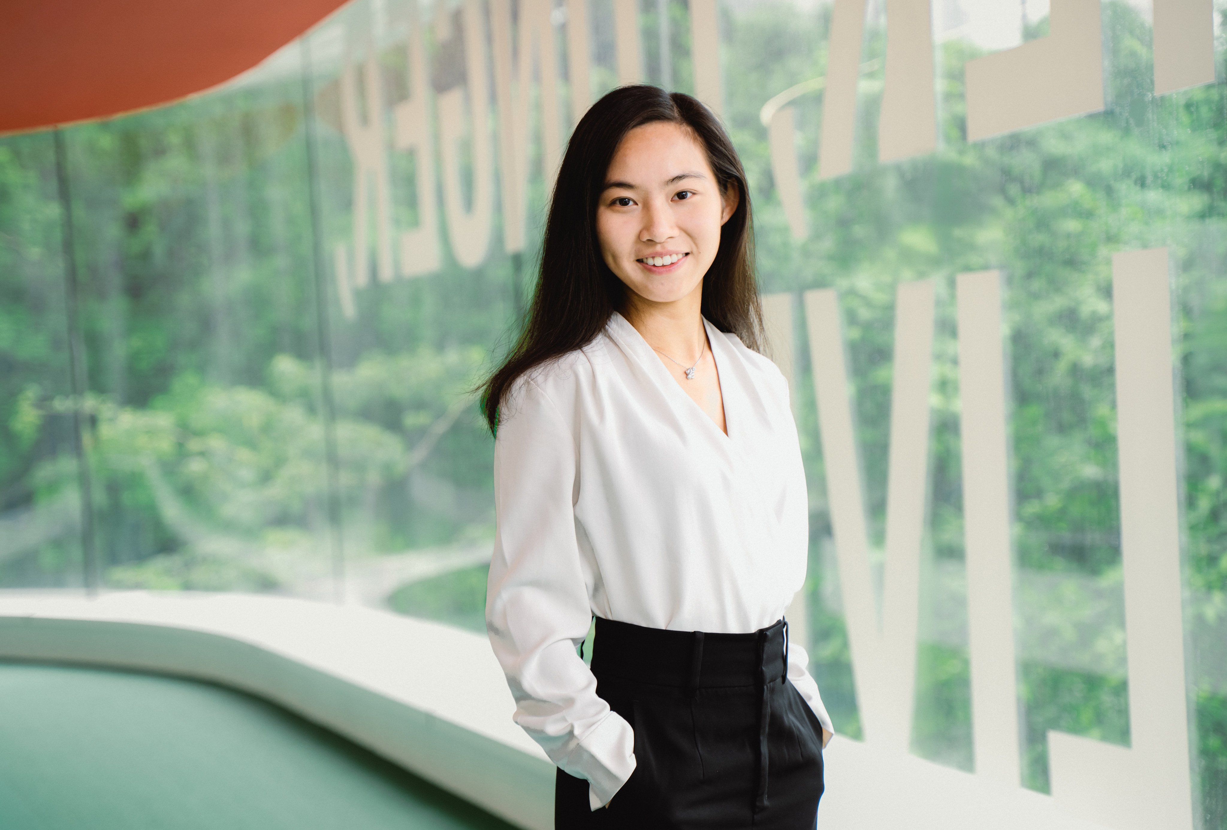 AIA Scholar Atta Yu, 22, a new graduate in occupational therapy from the Hong Kong Polytechnic University. Photo: Alexander Mak
