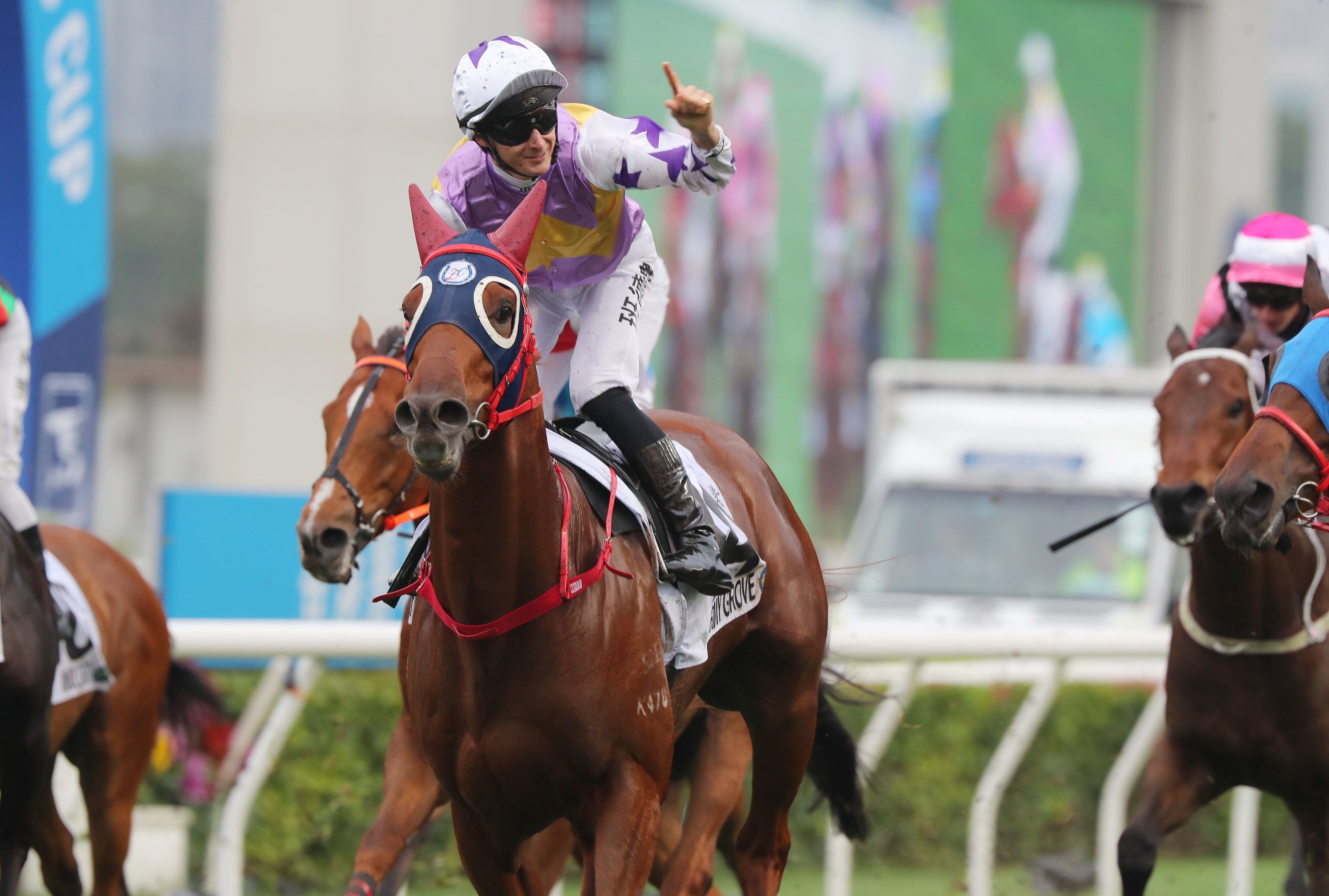Stormy Grove wins the Classic Cup in March. Photos: Kenneth Chan