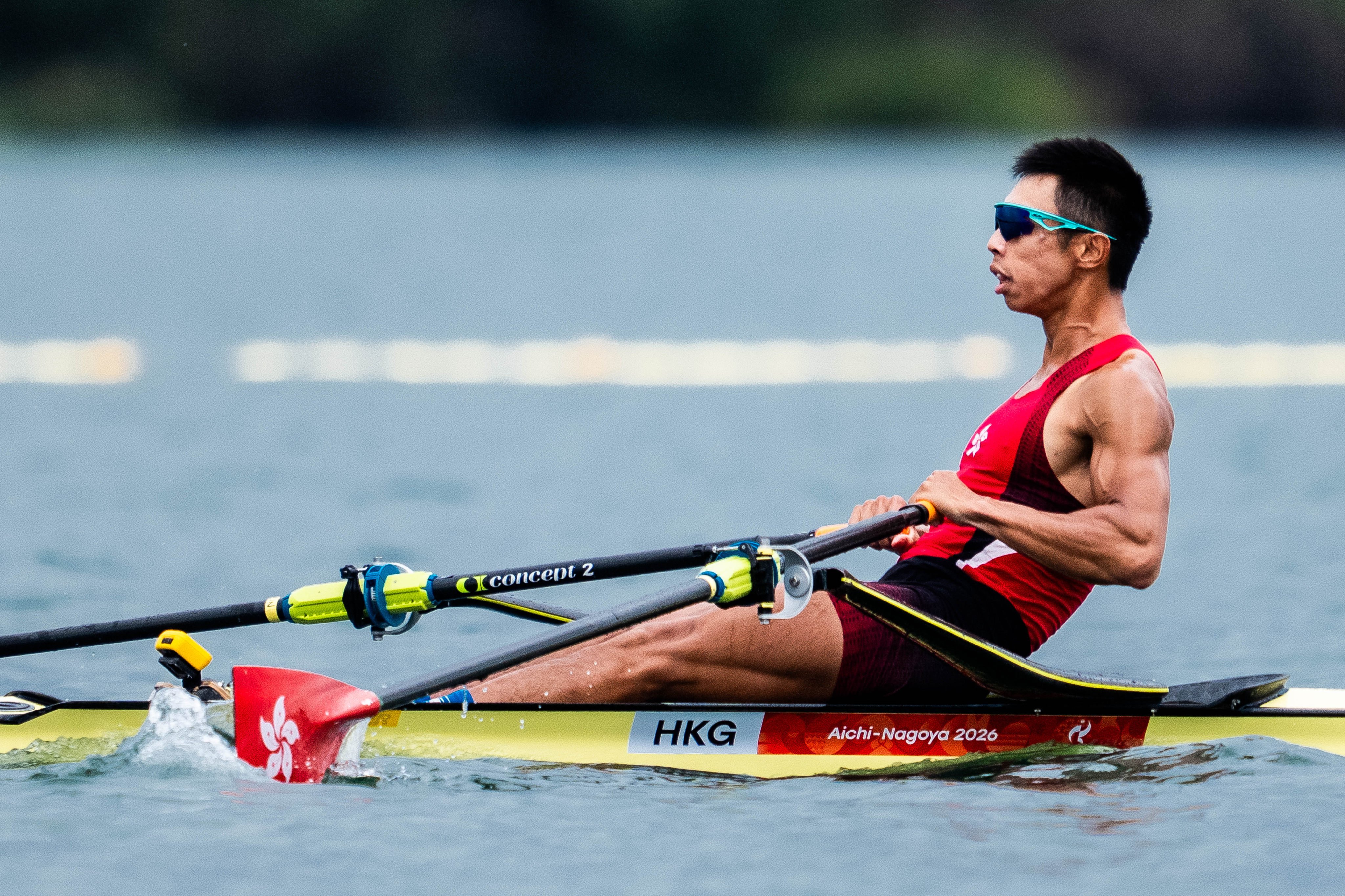 Rower Chiu Hin-chun now has Asian Games gold, silver and bronze medals to his name. Photo: SF&OC