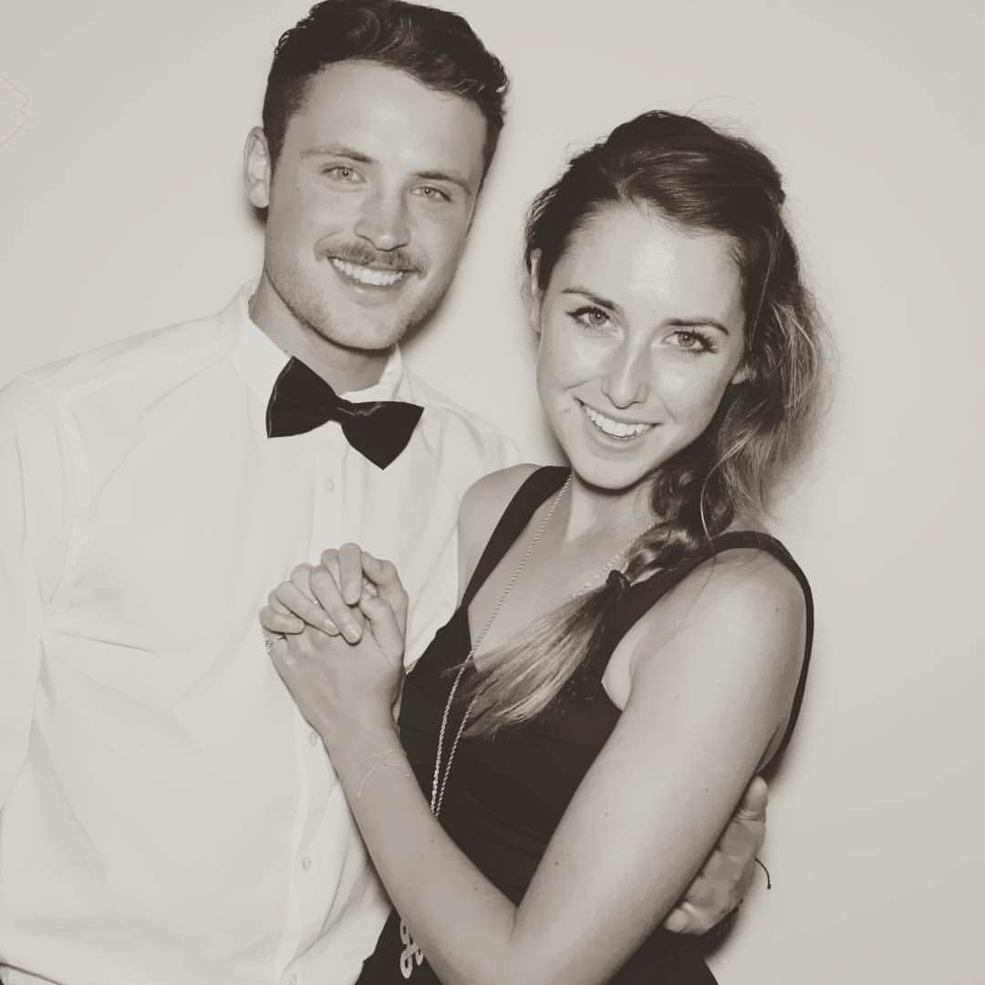 Dylan Efron and Courtney King pictured in a 2019 birthday post. Photo: @dylanefron/Instagram
