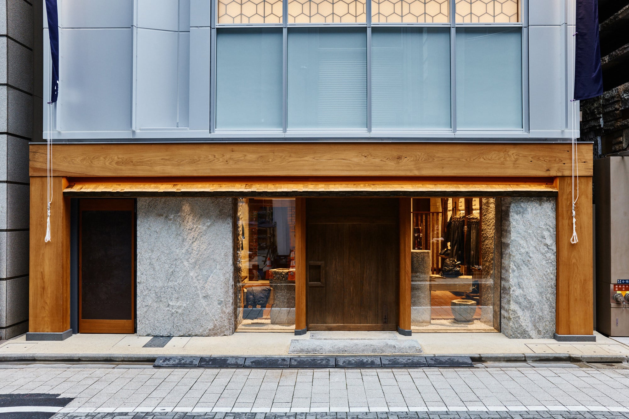 The exterior of 45R’s new Ginza flagship. Photo: Handout