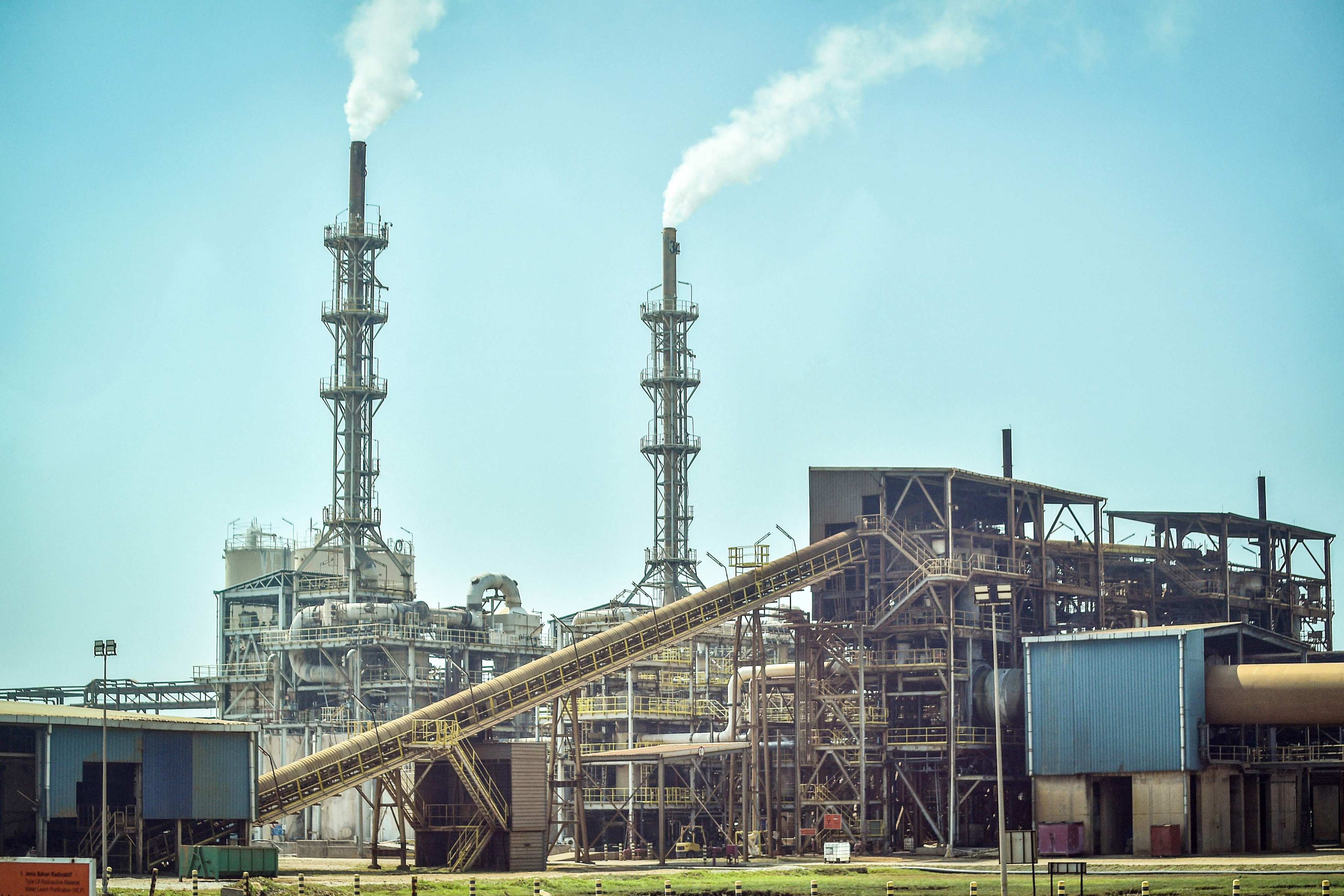 The Lynas Rare Earths processing plant in Gebeng, Malaysia. Photo: AFP