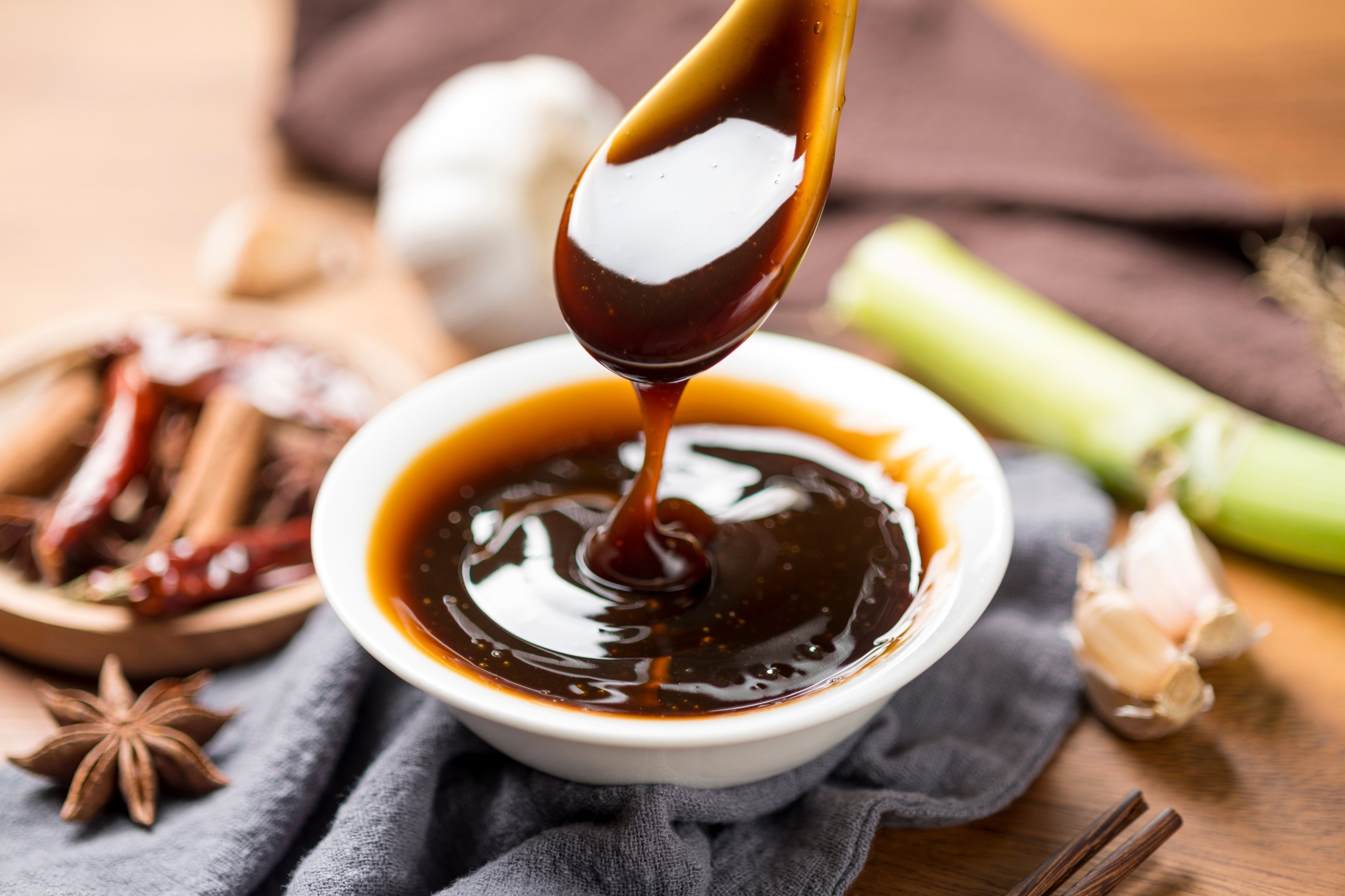 Many Asian condiments, including oyster sauce and soy sauce, are high in sodium, which is linked to high blood pressure. Recent research suggests increasing the ratio of potassium to sodium can lower blood pressure. Photo: Shutterstock