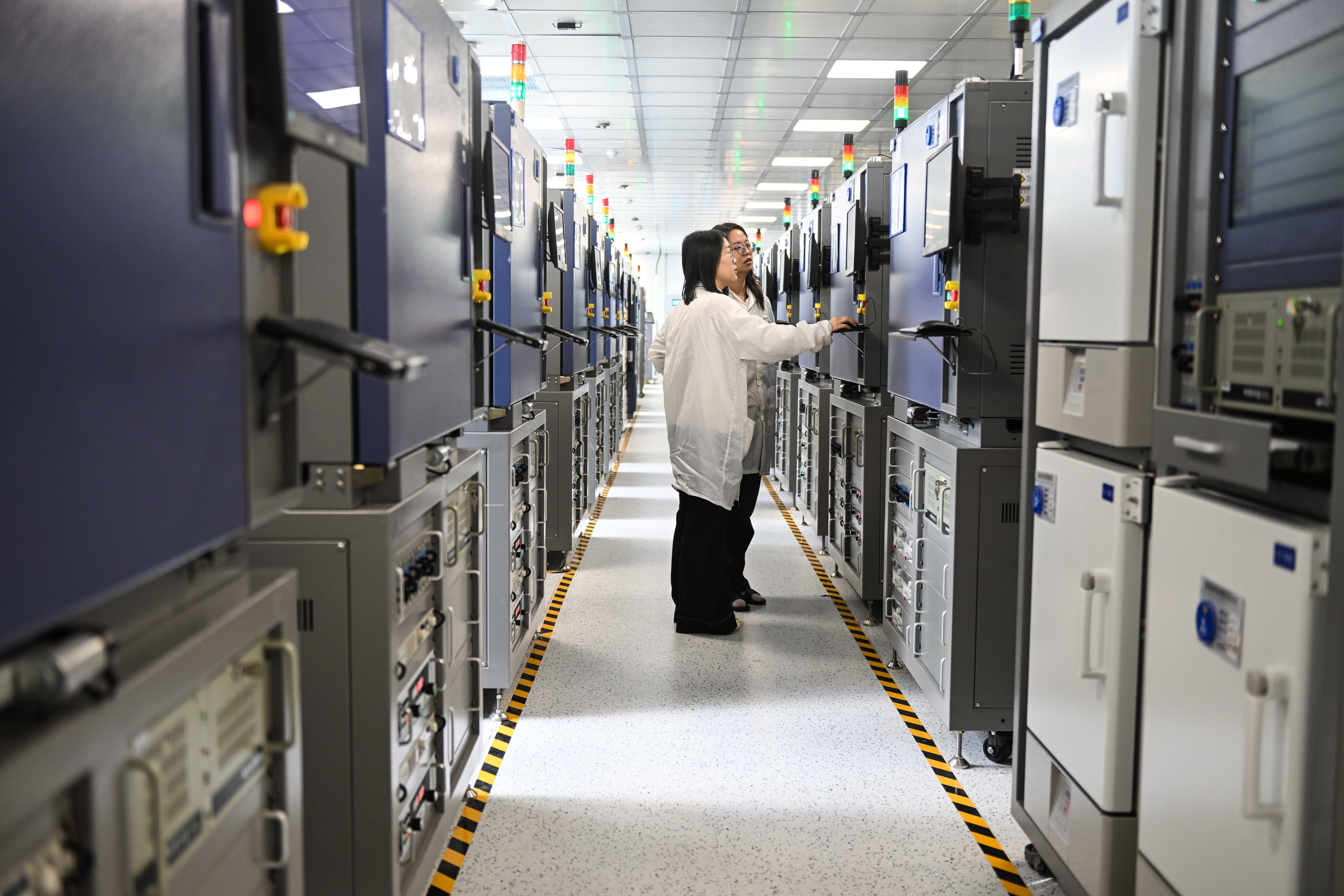 Staff members work at a semiconductor company at the Suzhou Industrial Park in Suzhou, China’s Jiangsu province. Photo: Xinhua