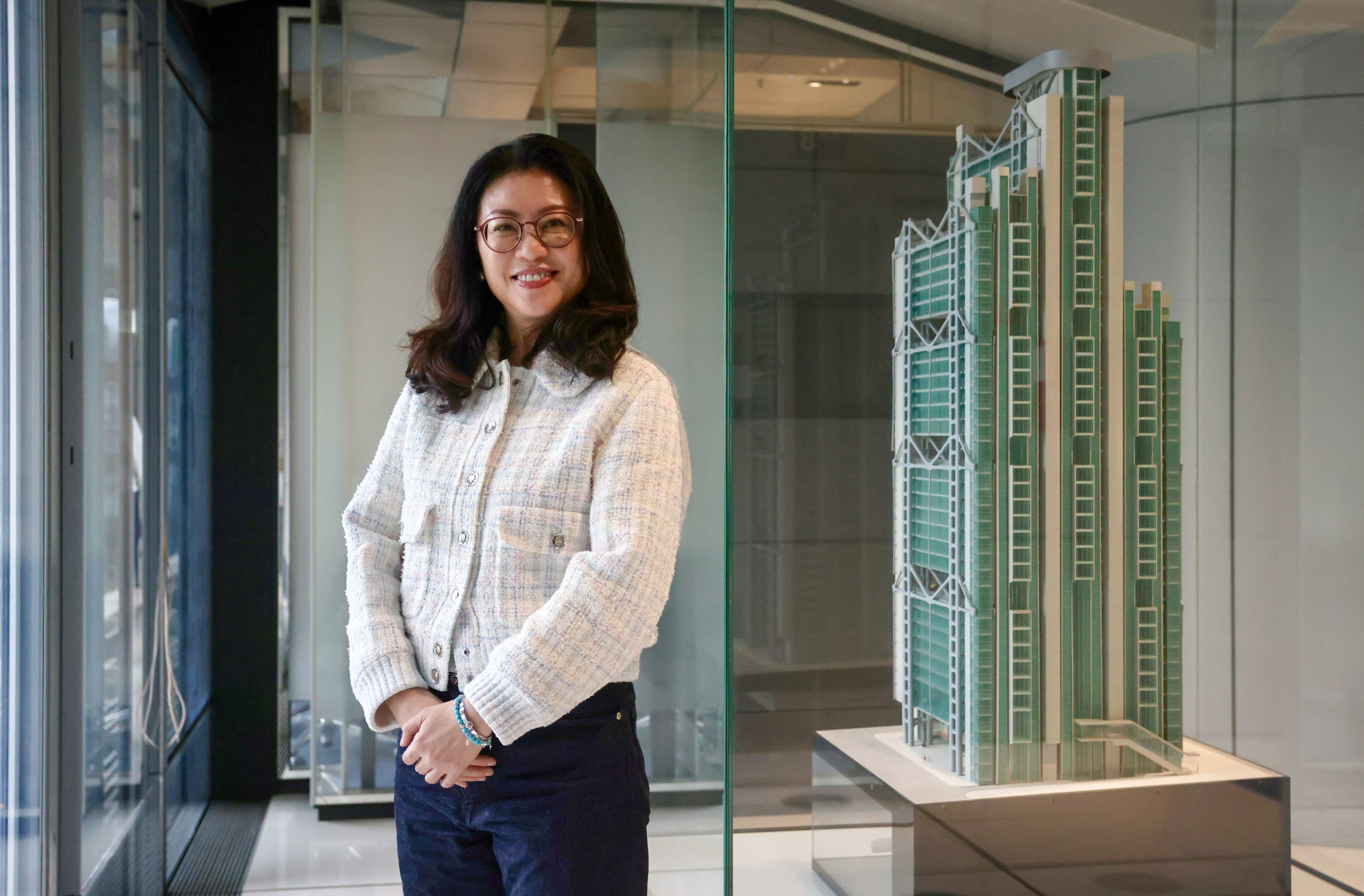 HSBC Hong Kong CEO Maggie Ng is pictured in March at the HSBC headquarters. Photo: Jonathan Wong