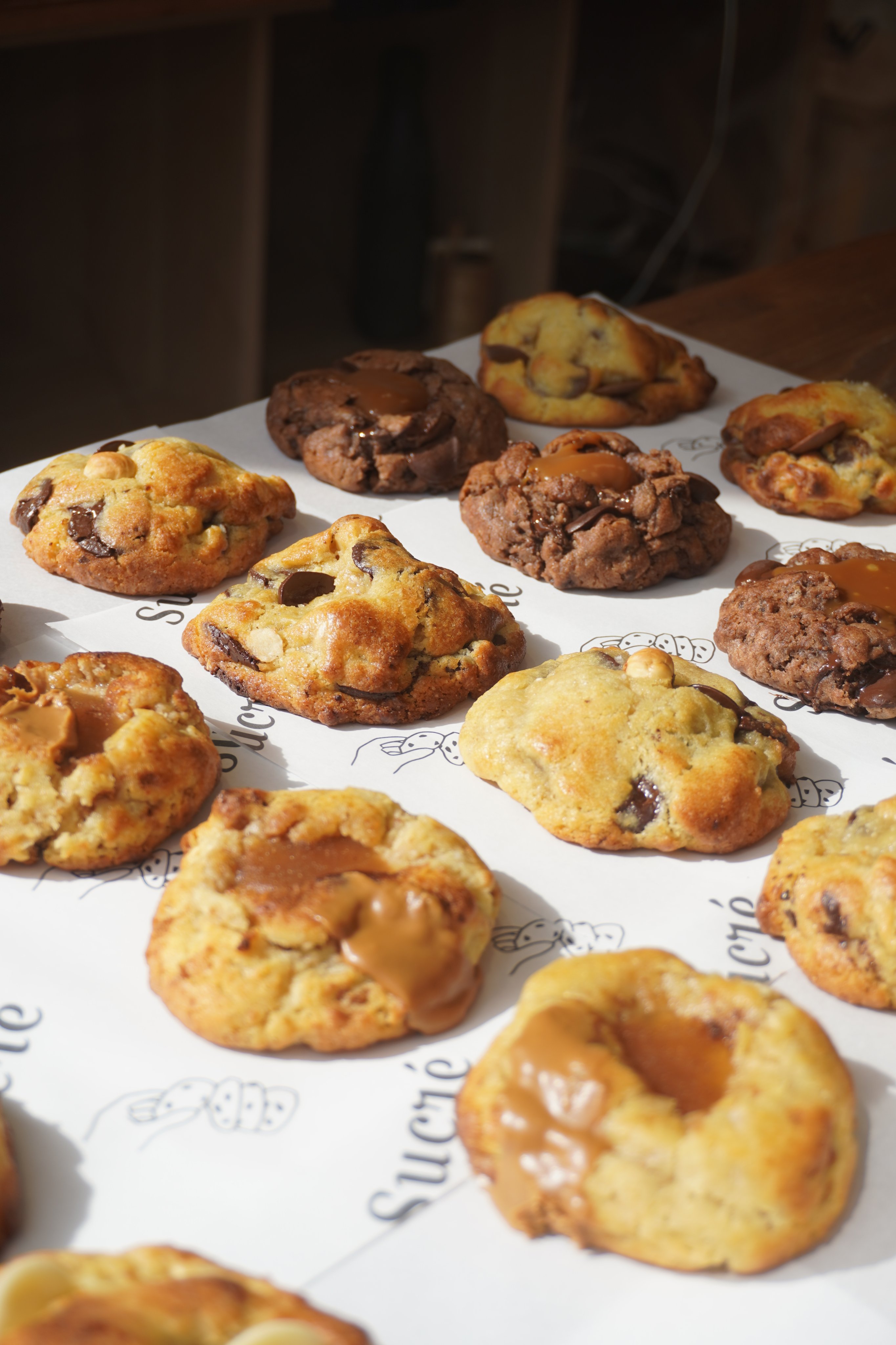 Artisanal cookie brand Sucré, founded by Hong Kong-born Louise Lui and her French partner Victor Selle, introduced Asian flavours – from miso cookies to iced lemon tea – to a small French town. Photo: Sucré