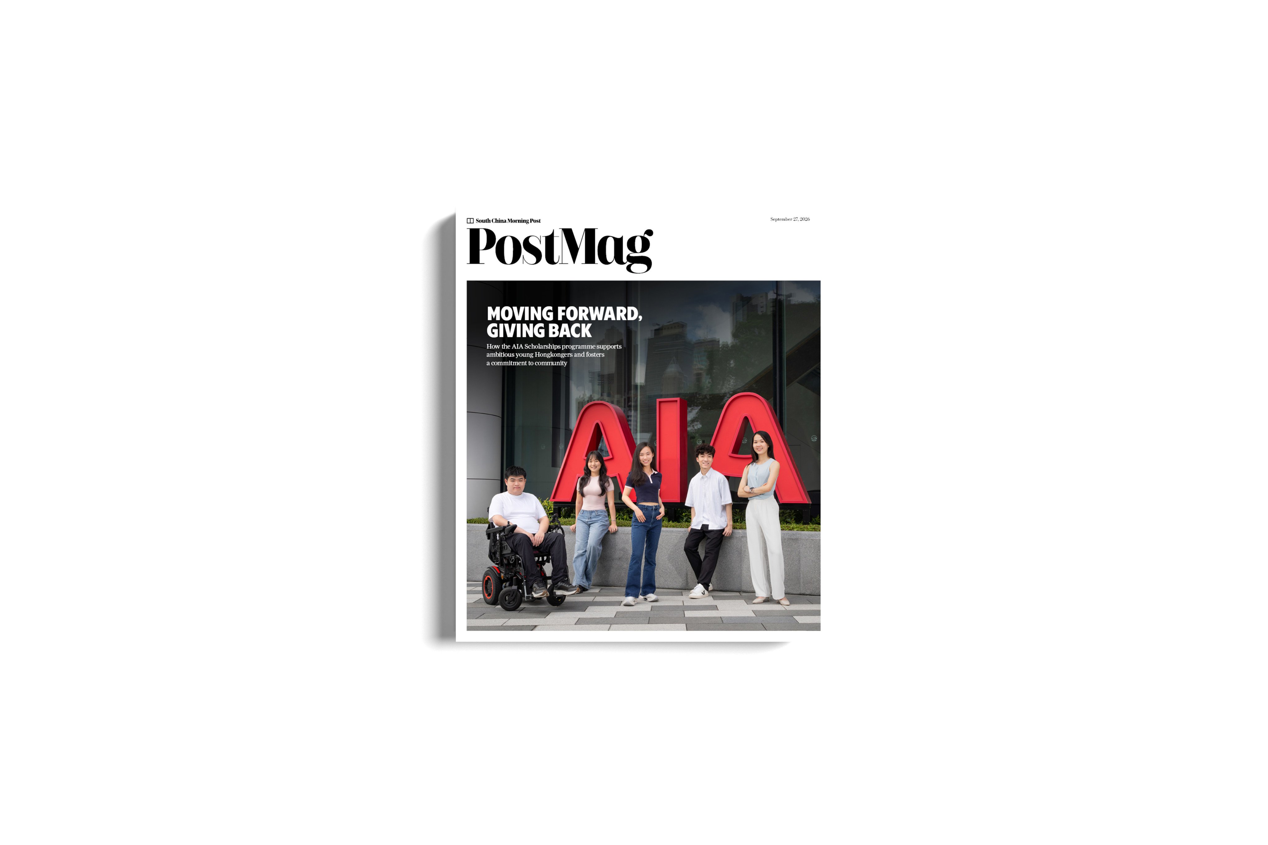 scmp.com - Jen Paolini - This week in PostMag: a showcase of Hong Kong talent, from AIA Scholars to an award-winning fashion designer