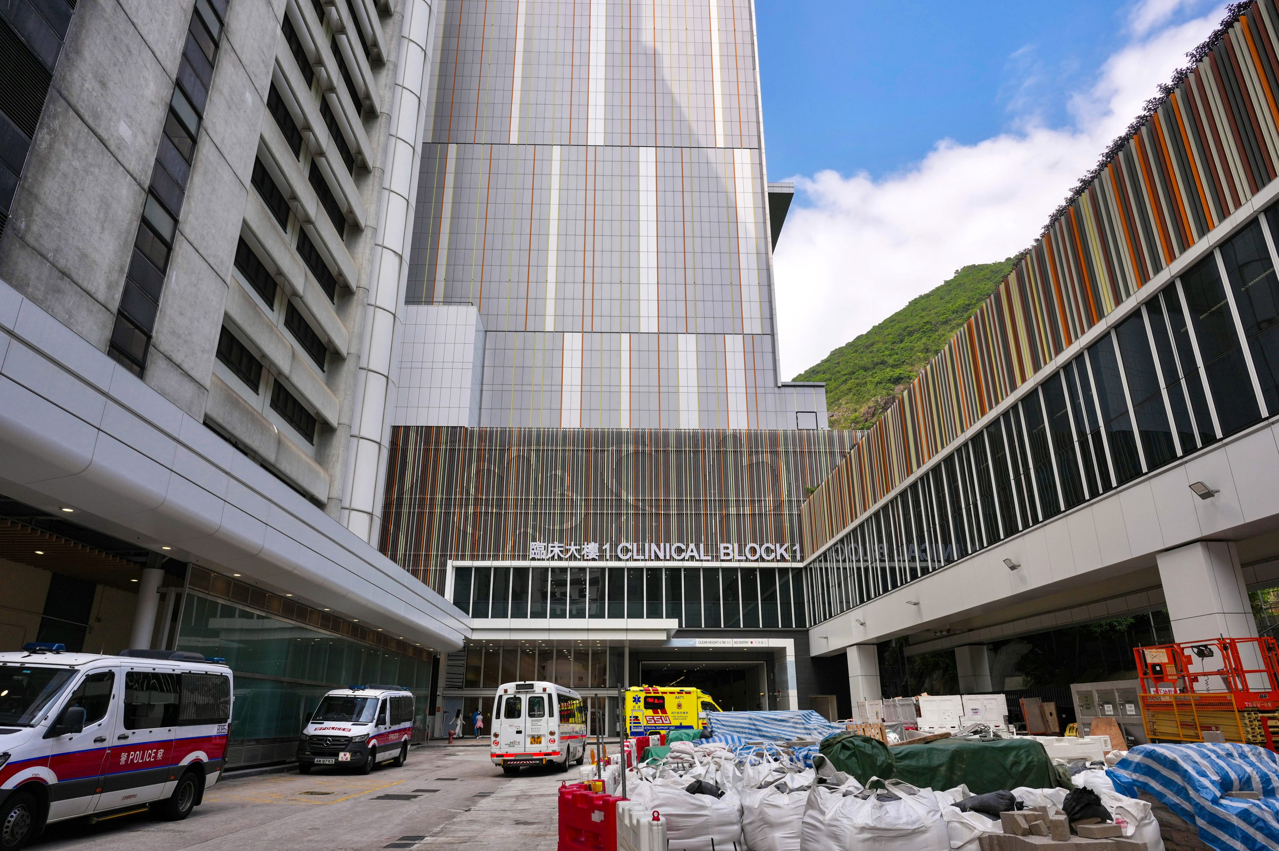 The new block at Queen Mary Hospital in Pok Fu Lam. Photo: Karma Lo