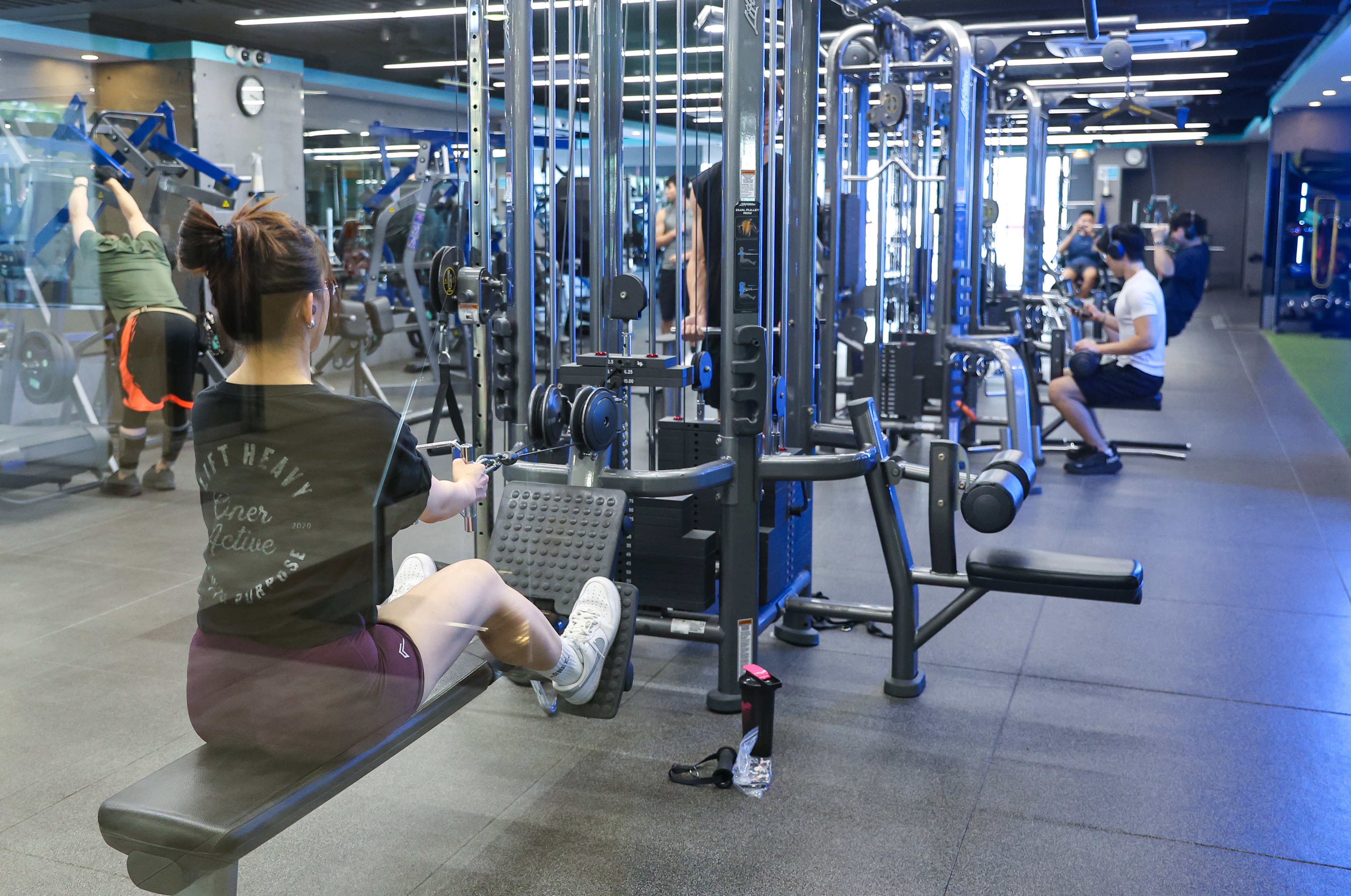 The 24/7 Fitness gym at Sha Tin. Photo: Edmond So