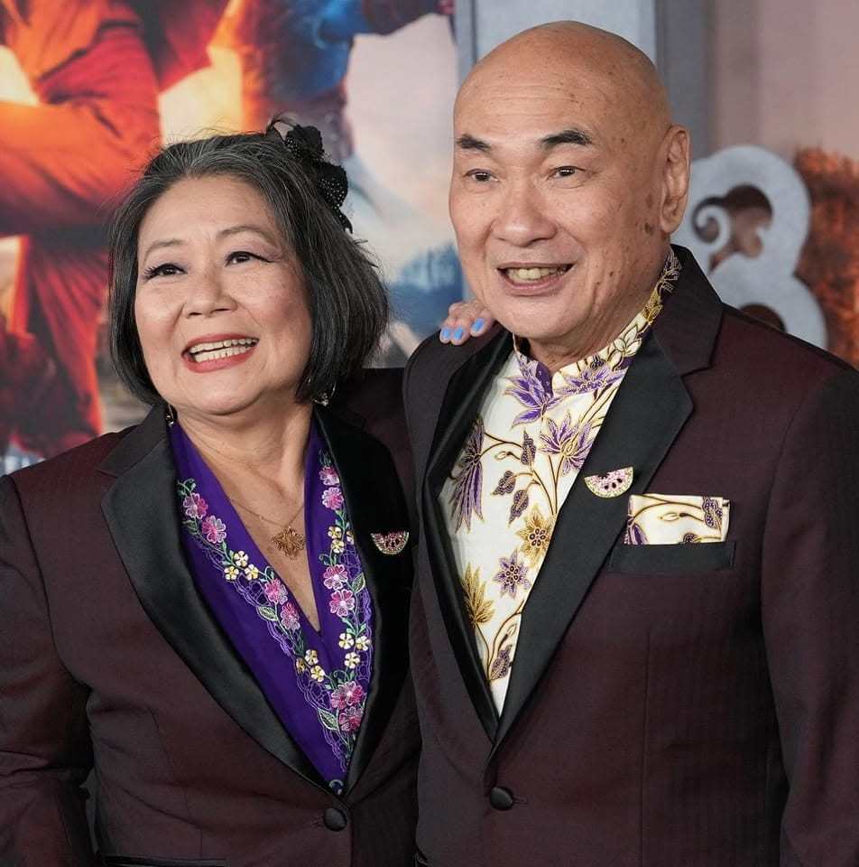 Neo Swee Lin (left) and Lim Kay Siu attend a Los Angeles premiere of “Avatar – The Last Airbender” in February 2024. Photo: Facebook / neosweelin