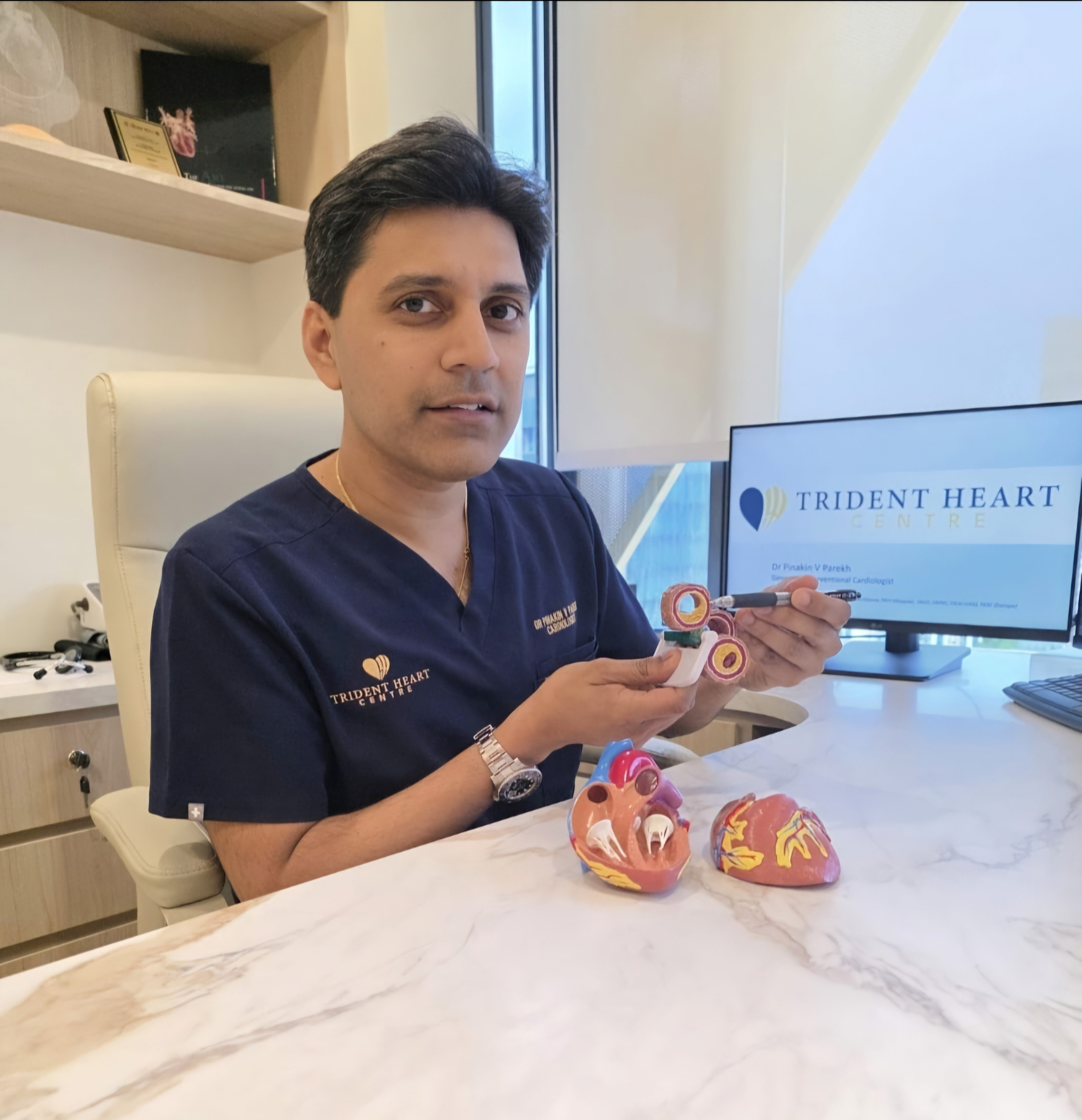 Dr Pinakin Parekh is a preventive, general and interventional cardiologist based in Singapore who believes that the future of cardiology should not just be about saving someone during a heart attack, but about preventing that heart attack from ever happening. Photo: Dr Pinakin Parekh