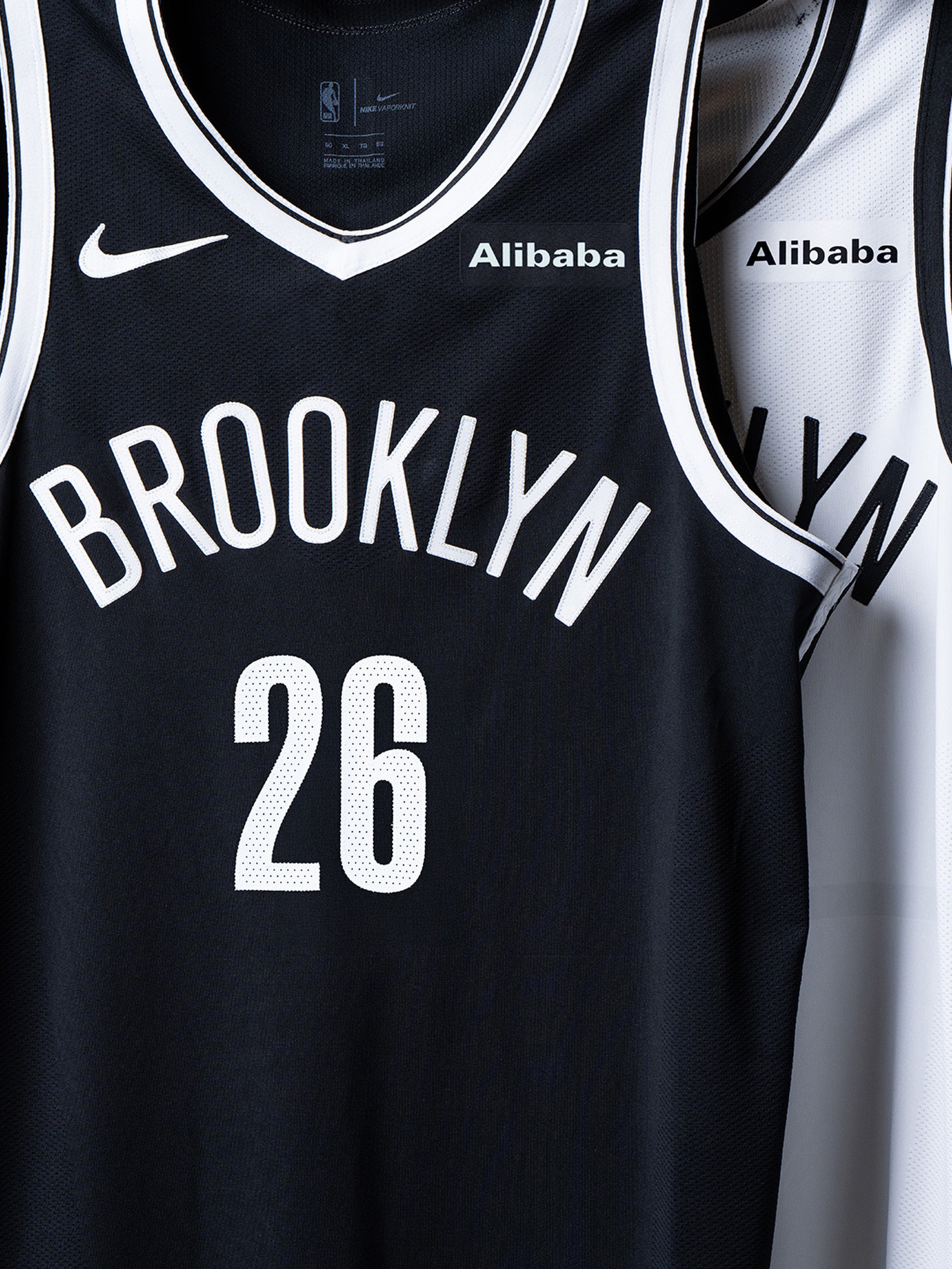 Alibaba Group also becomes an official jersey patch partner of the Brooklyn Nets. Photo: Handout