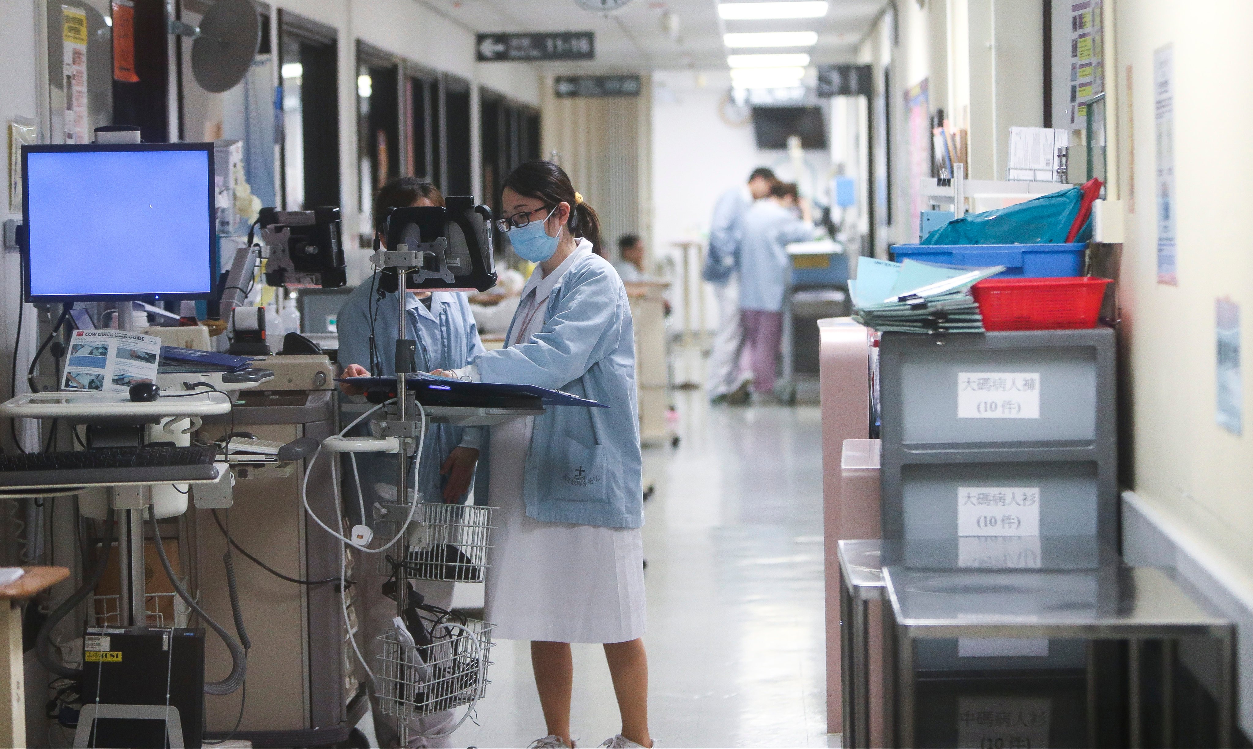 United Christian Hospital in Kwun Tong. About 99.8 per cent of registered nurses serving in the Hospital Authority are locally trained, a government spokesman has said. Photo: Winson Wong