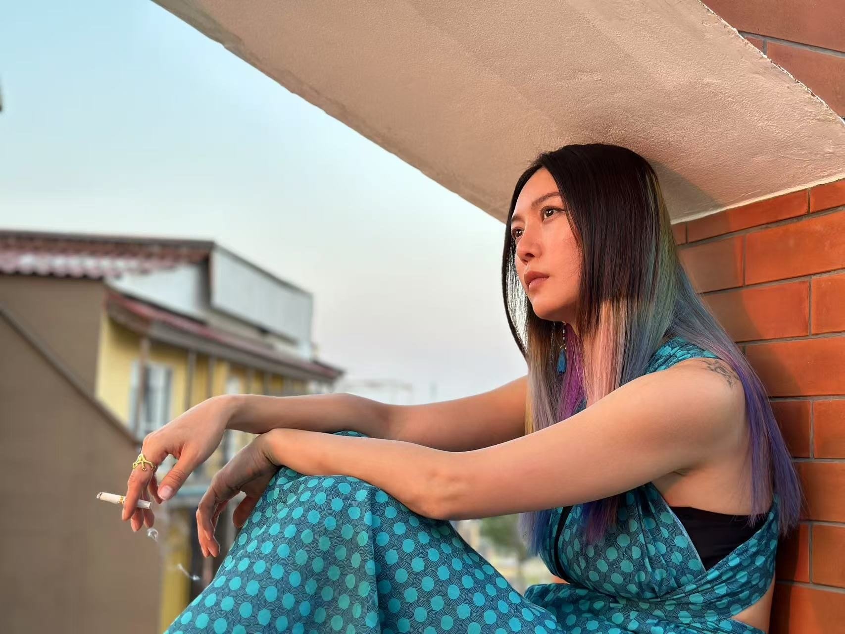 Liu Yuqiao as the titular transgender sex worker in a still from Cyclone (category: III, Cantonese, Mandarin). Directed by Philip Yung and co-starring Edwynn Li and Jenny Suen.