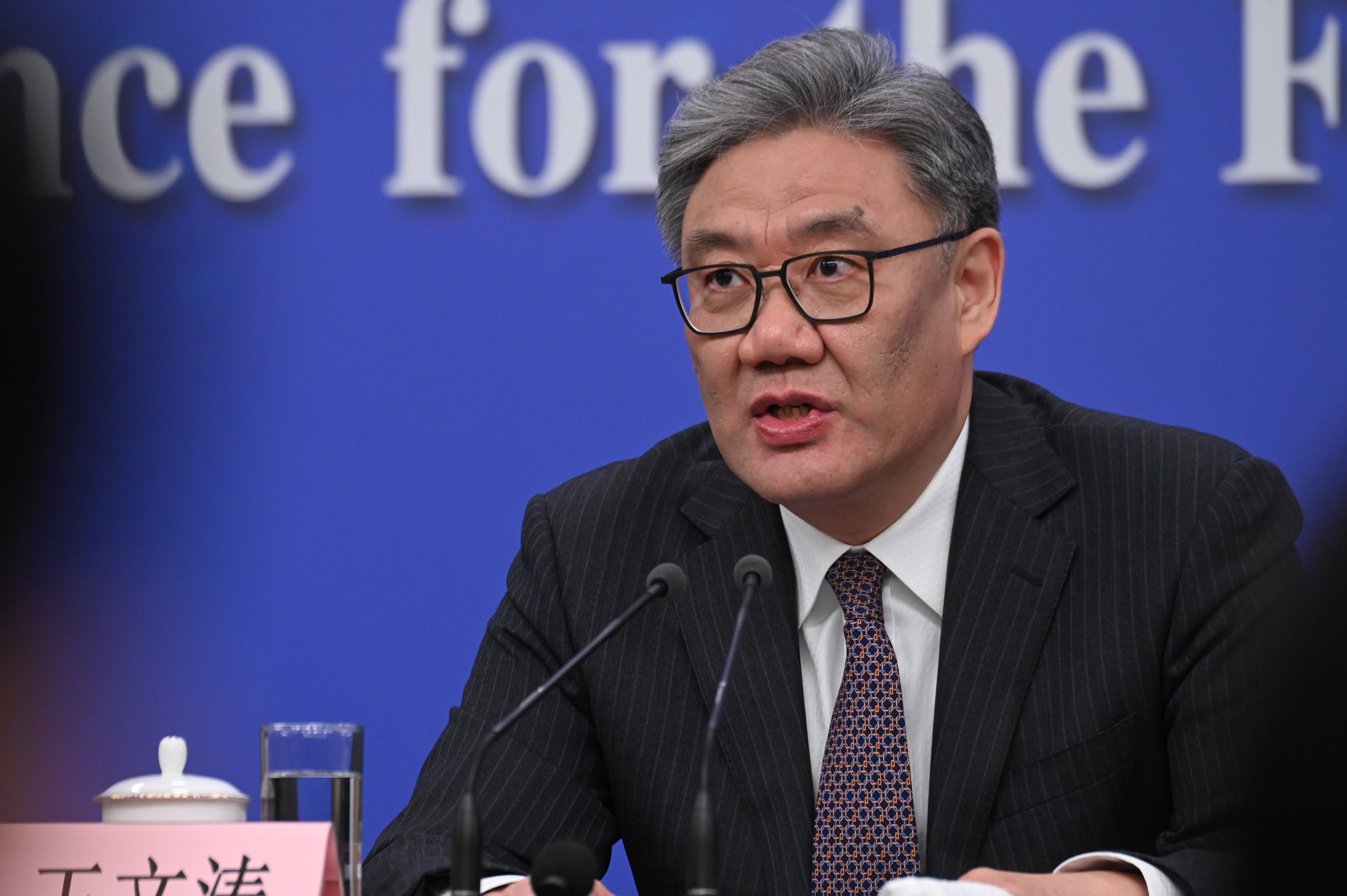 China’s Commerce Minister, Wang Wentao, reached out to his German counterpart amid reports of a plan to shut China out of the European market. Photo: DPA