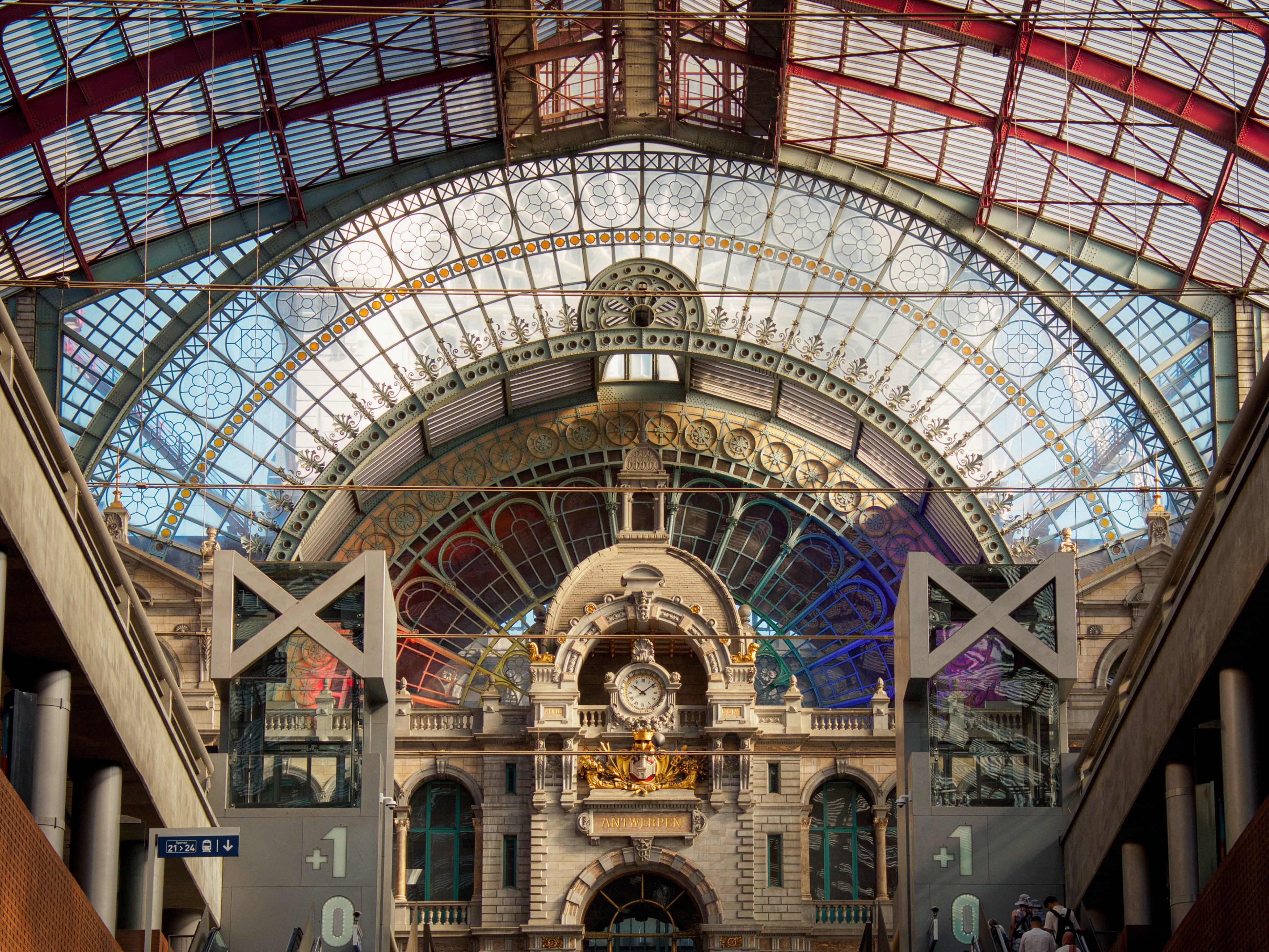 The late-19th century Central Station in Antwerp, Belgium. Photo: Getty Images