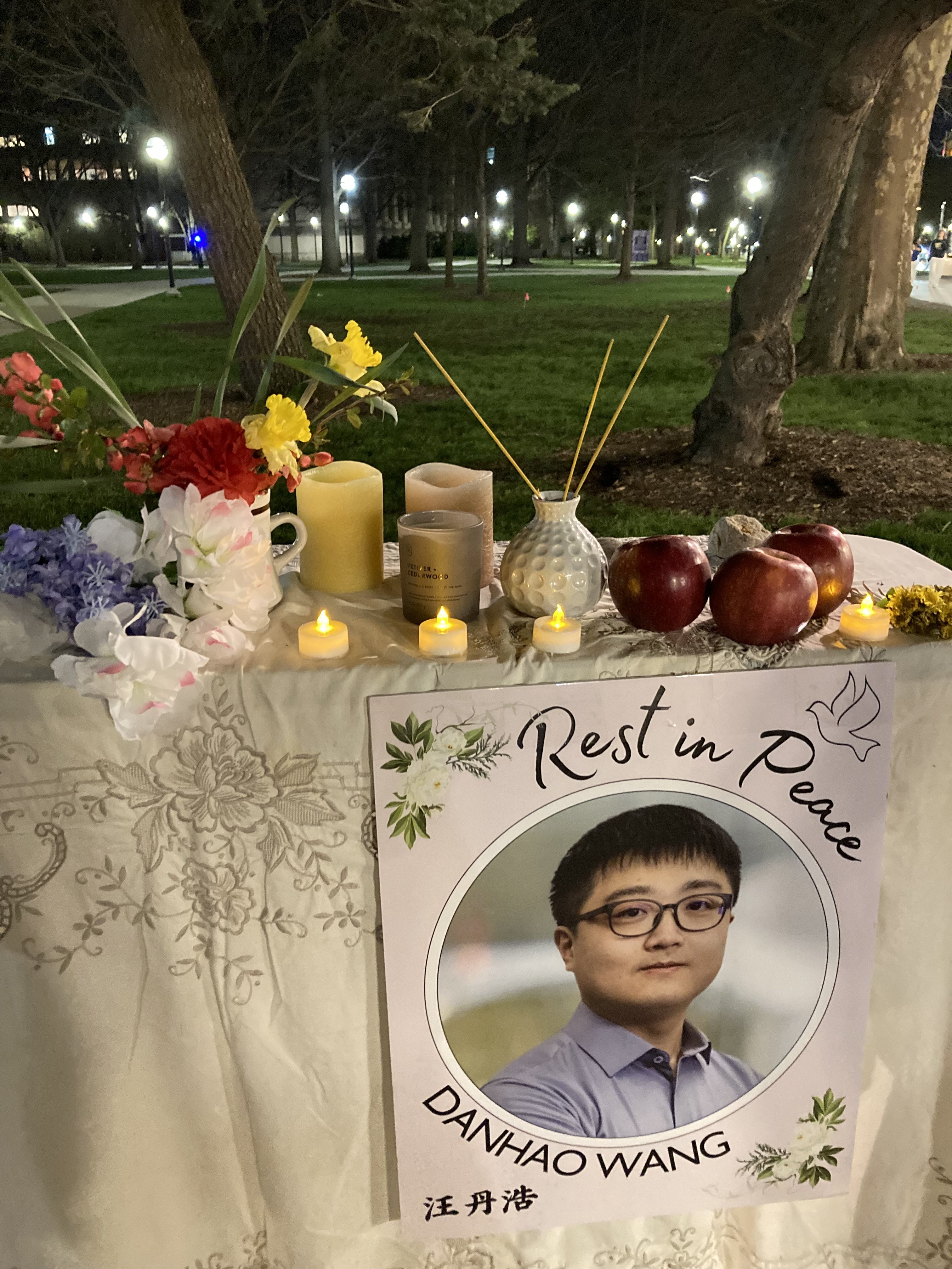 Wang Danhao, a semiconductor researcher from China at the University of Michigan, died in March. Photo: Linda Wan