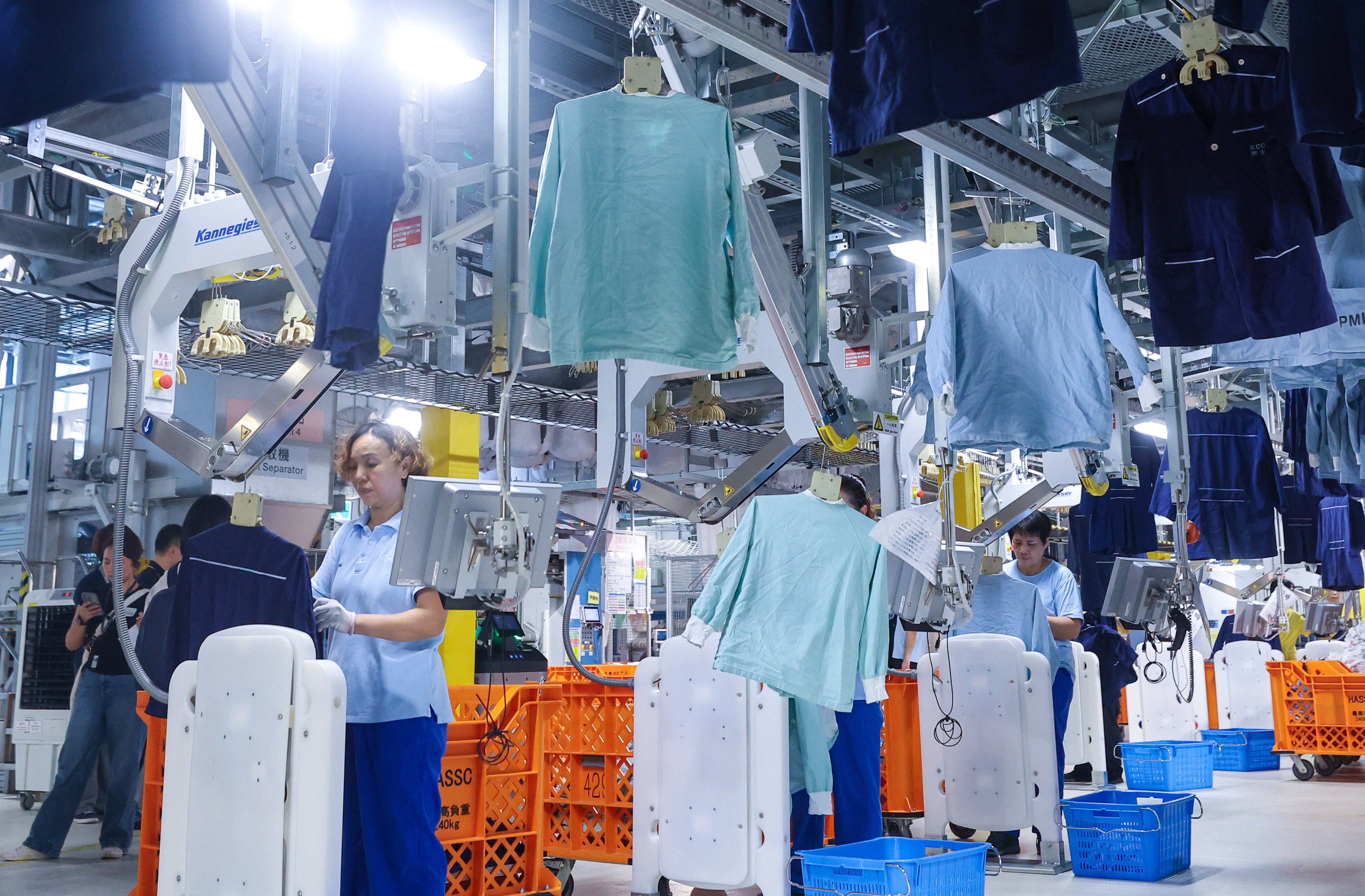 The six-storey, 62,000-square-metre centre opened its doors to the press for the first time on Tuesday. Photo: Edmond So
