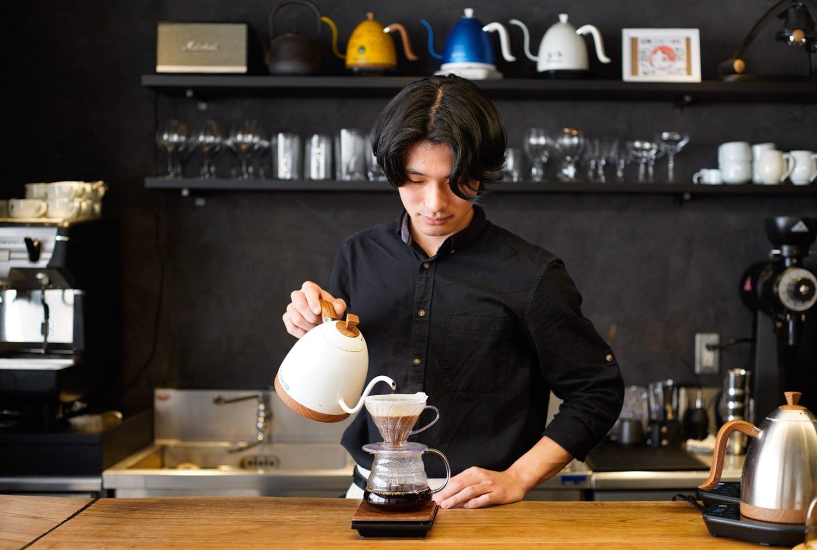 Rikuto Tanaka is the head barista of Philocoffea in Japan. Photo: Rikuto