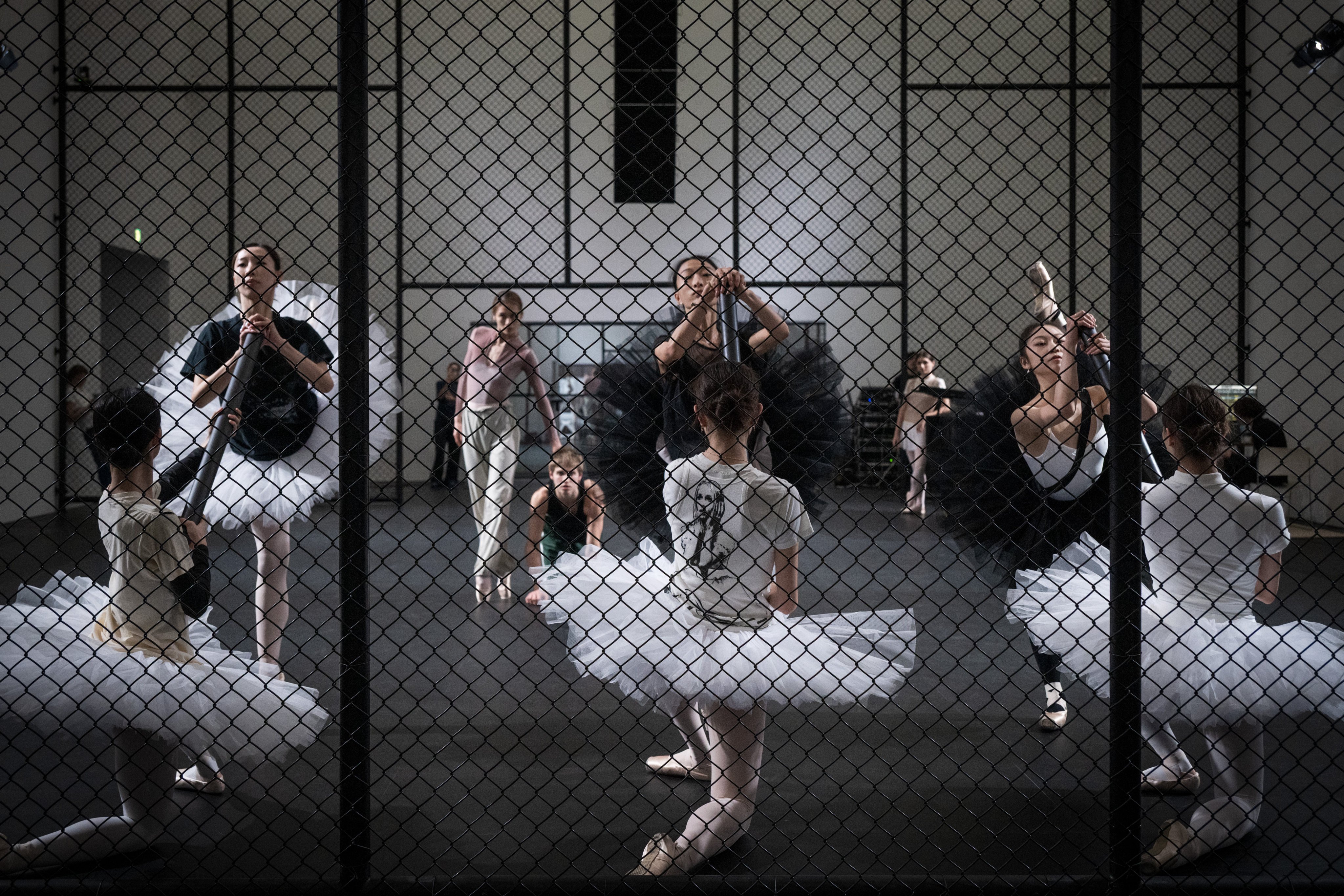 Ballet dancers perform in the live section of “Anne Imhof: House of Swans”. The German artist’s first solo show in Asia - part art exhibition, part contemporary ballet performance - runs at JC Contemporary at Hong Kong’s Tai Kwun until January 3, 2027. Photo: Tai Kwun