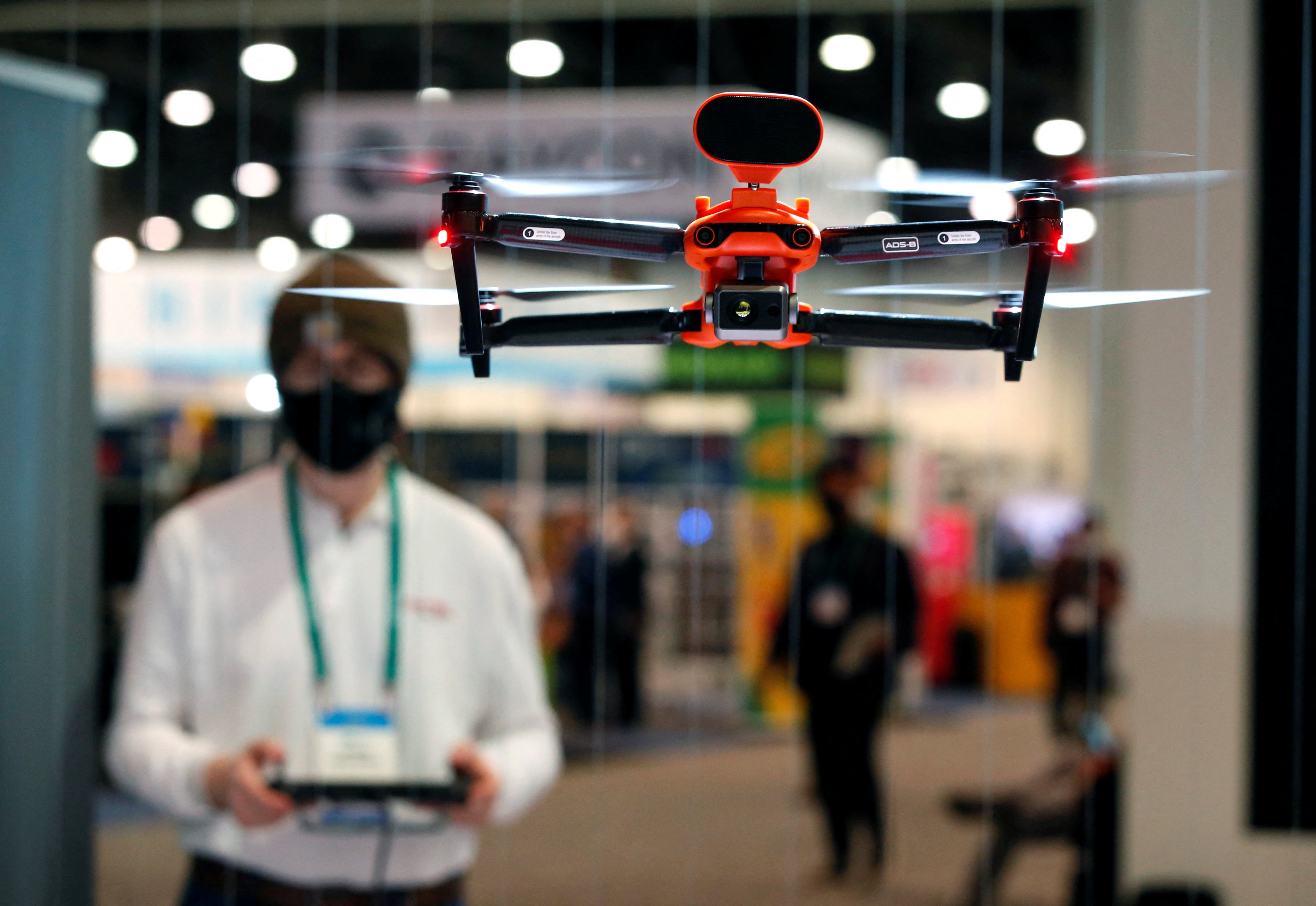 An Autel Robotics drone is shown during CES 2022 in Las Vegas. The Shenzhen-based firm was ranked No 1 in innovation. Photo: Reuters