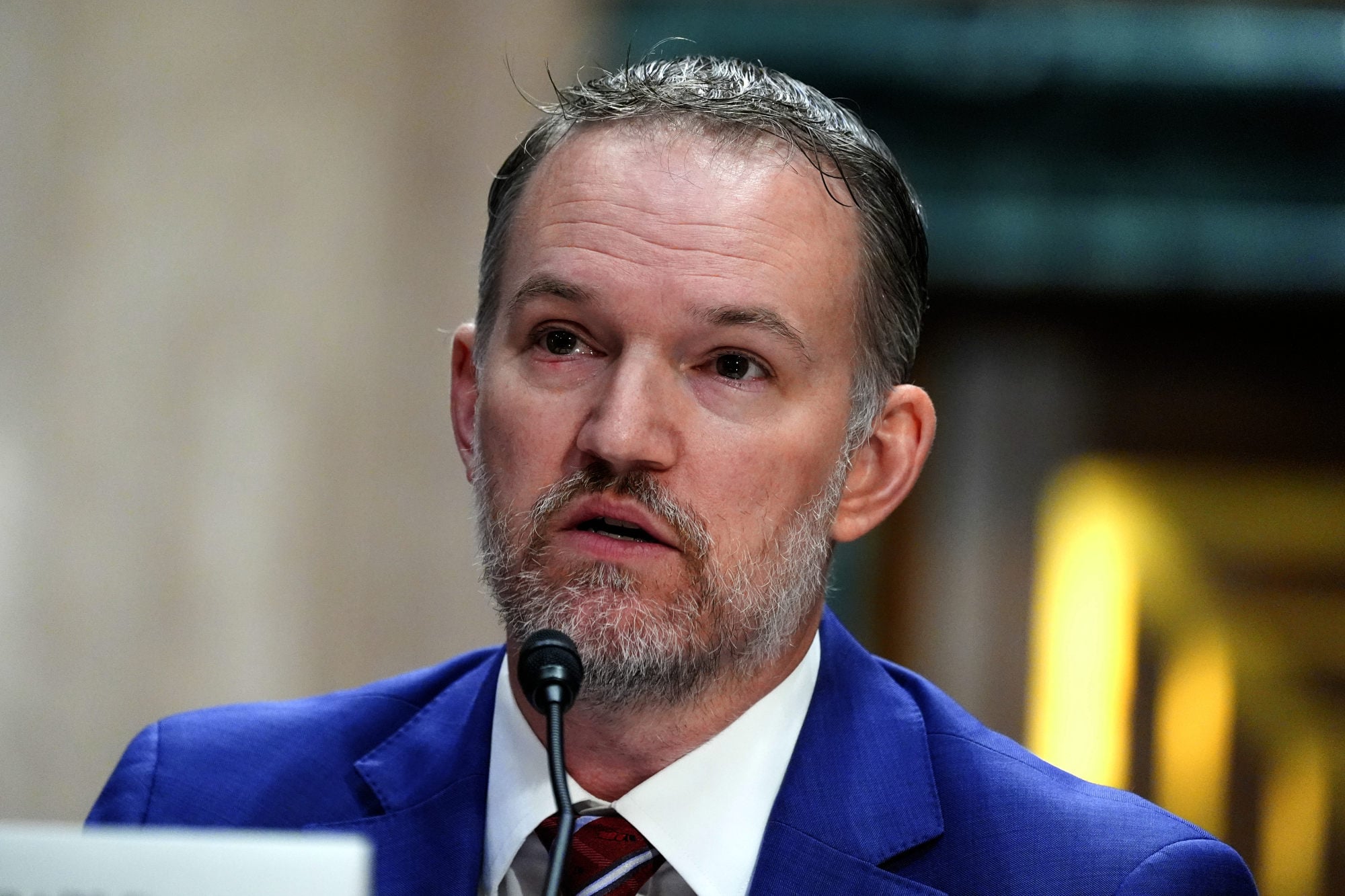 United States Trade Representative Jamieson Greer announced on Wednesday that countries had agreed to a new framework for joint action on global steel overcapacity. Photo: AP United States Trade Representative Jamieson Greer announced on Wednesday that countries had agreed to a new framework for joint action on global steel overcapacity. Photo: AP