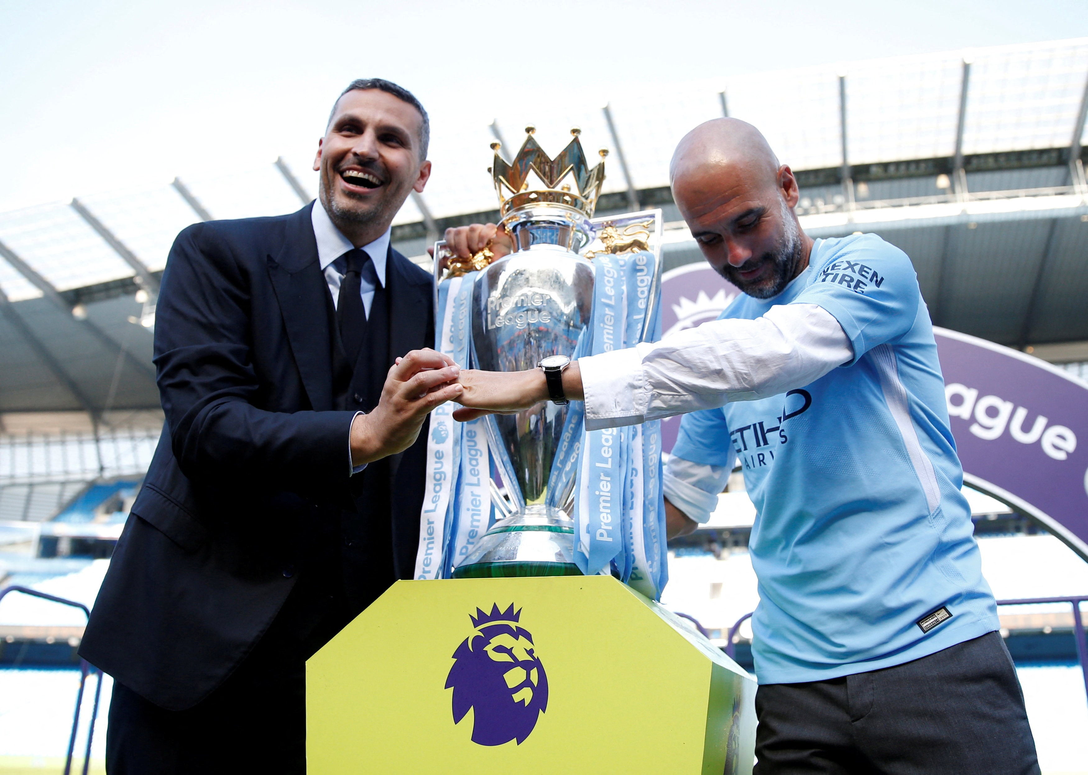 Manchester City face severe sanctions after being found guilty of more than 100 charges between 2009 and 2018, with an independent commission exposing “sham” contracts. Photo: Reuters