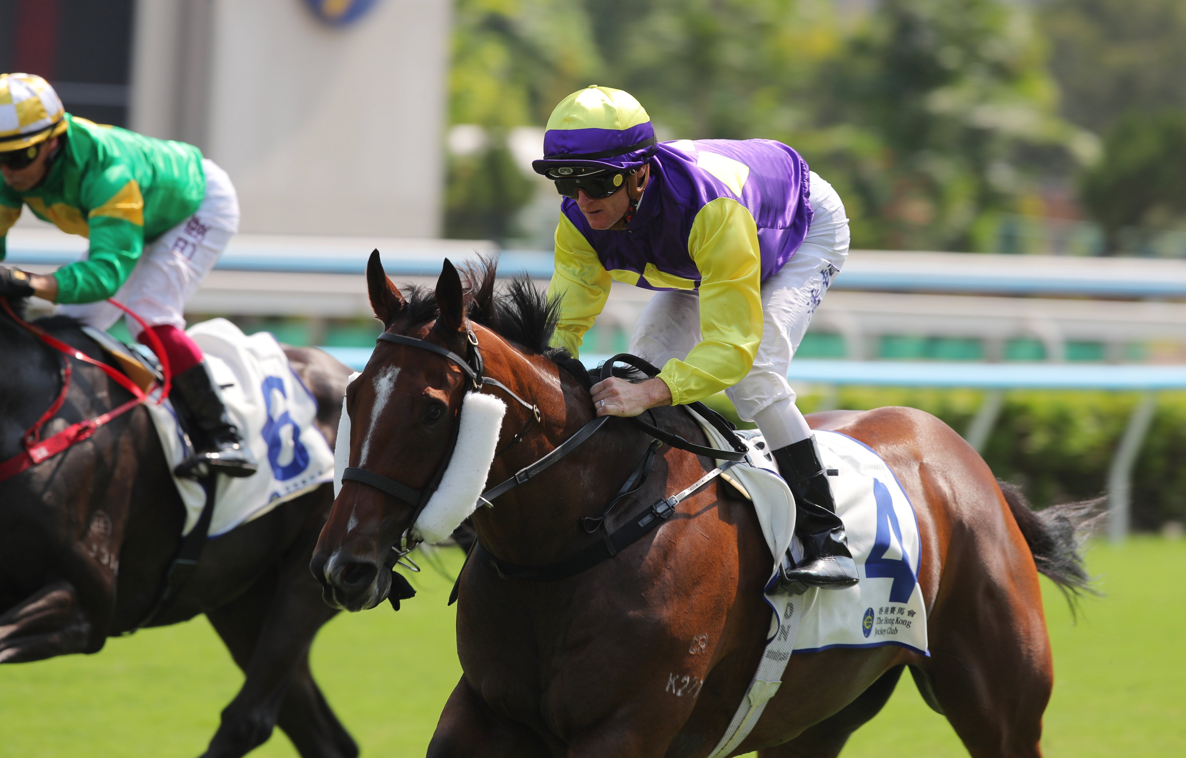 Colourful King wins under Zac Purton. Photos: Kenneth Chan