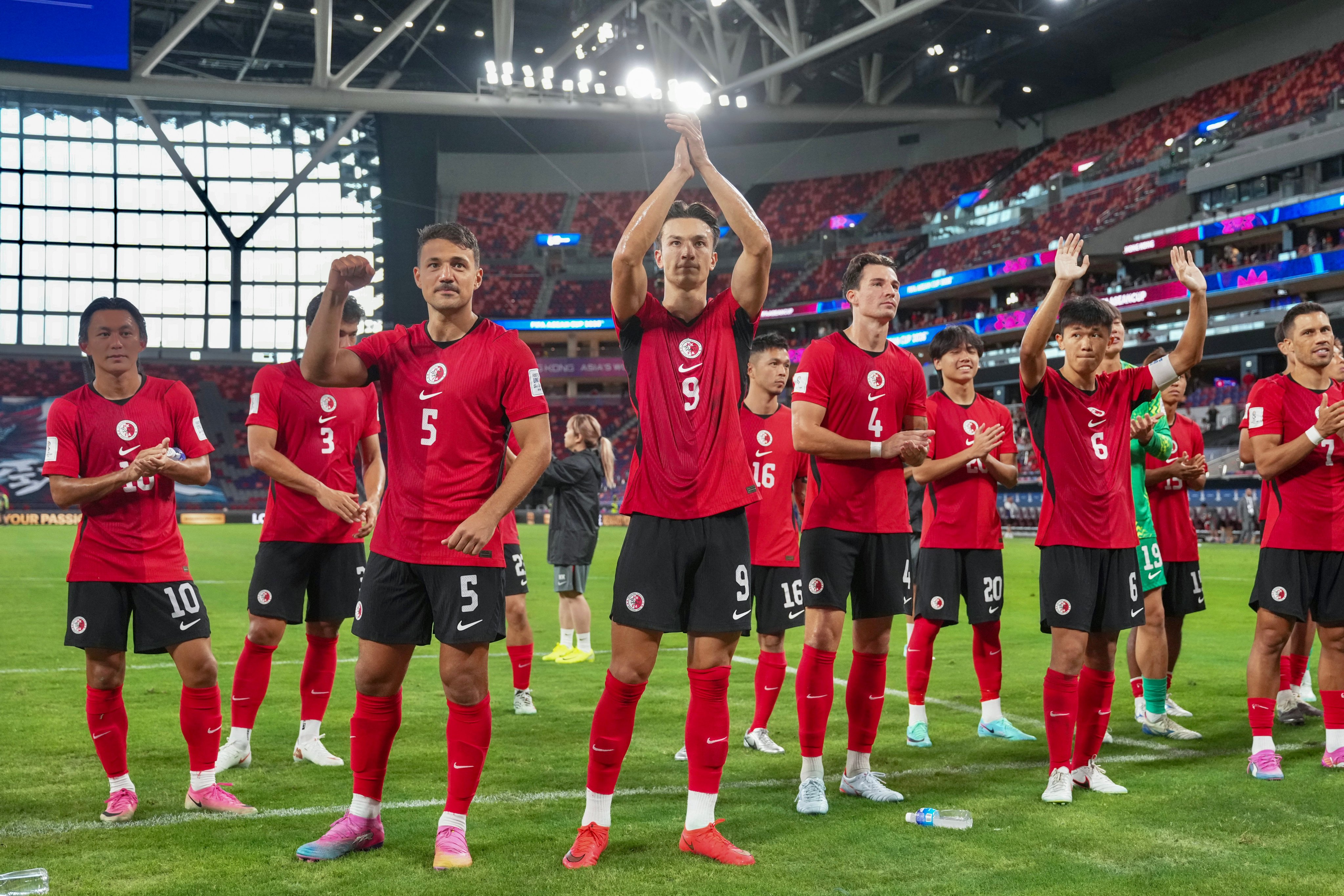 Matt Orr (middle) says Hong Kong needs to find “the next generation [of players] to come and support us”. Photo: Karma Lo