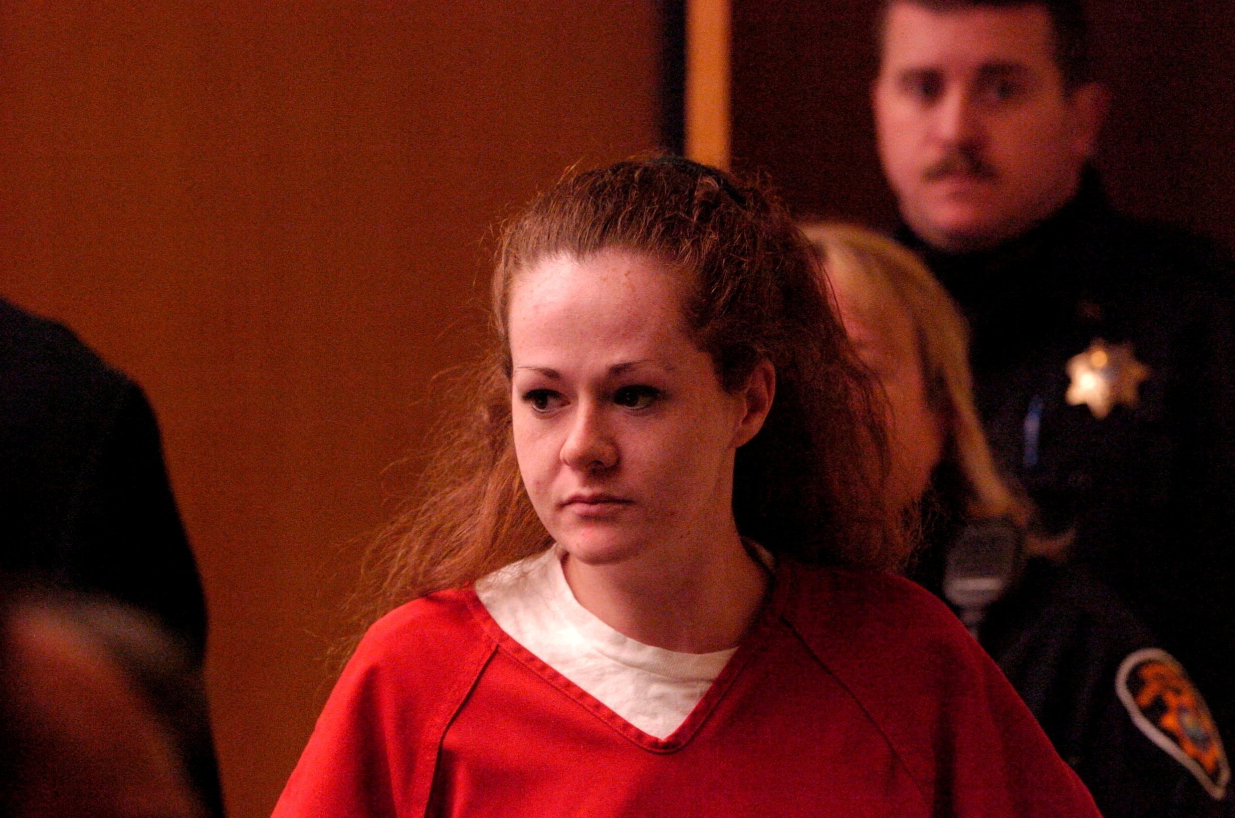 Christa Pike enters a courtroom in Knoxville, Tennessee, in December 2007. Photo: Knoxville News Sentinel/USA Today Network via Reuters