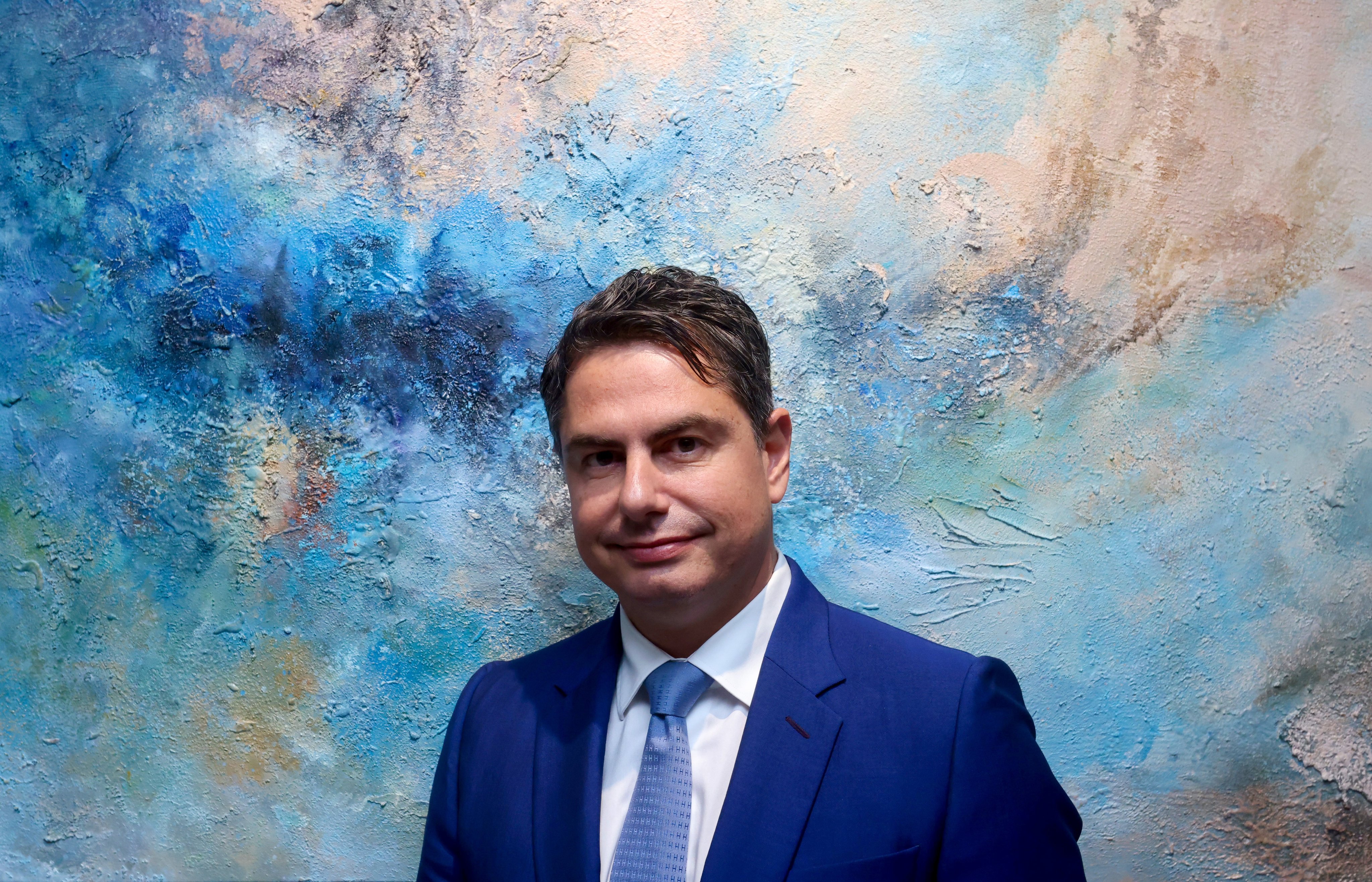 Bakai Bank Hong Kong’s CEO Andreas Meletiou. Photo: Jonathan Wong