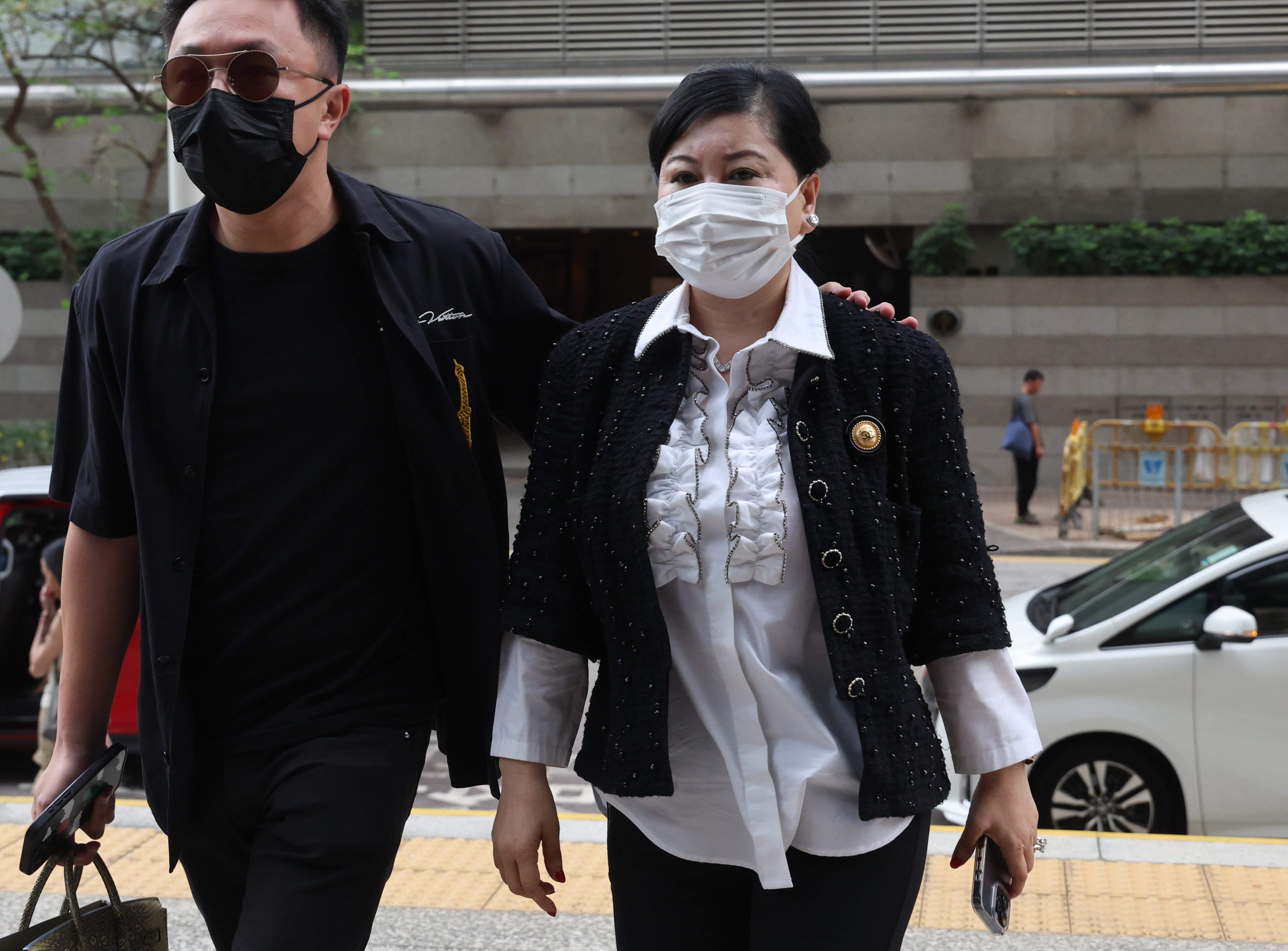 Socialite Abby Choi’s mother, Cheung Yin-fa, at court last year. Photo: Dickson Lee