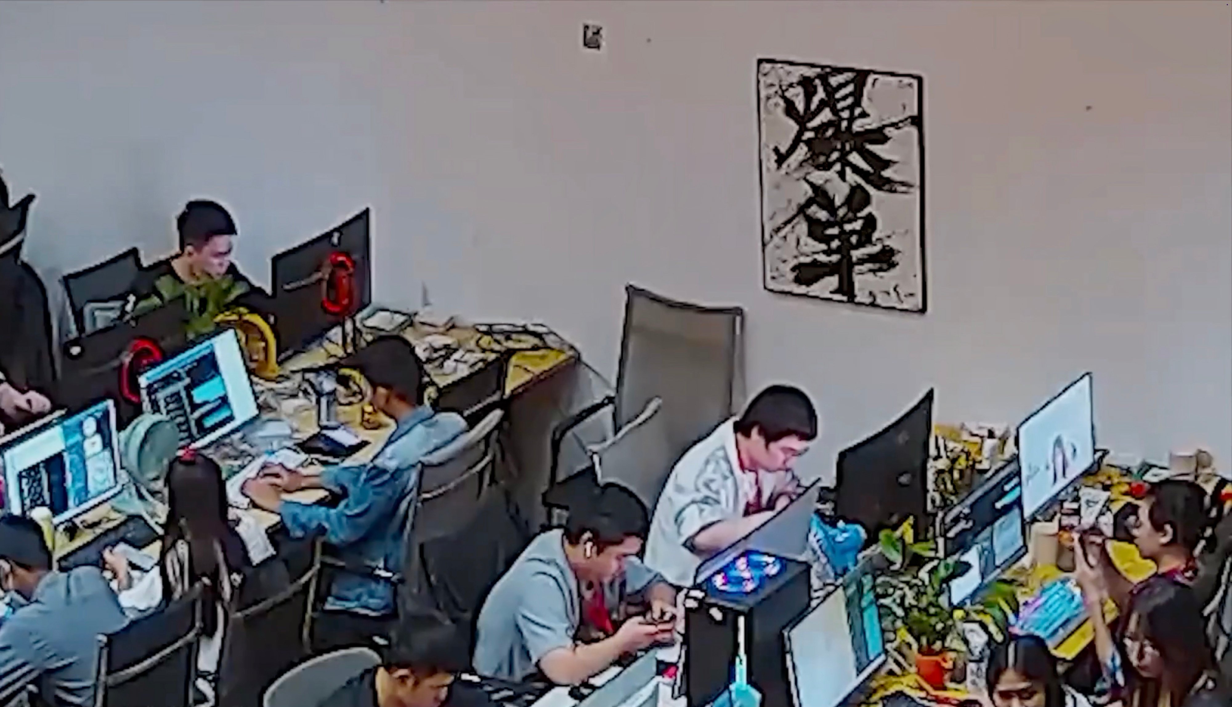 A series produced by China’s Ministry of Public Security and state broadcaster CCTV details China’s efforts to bring down scam empires in Myanmar.  Photo: CCTV