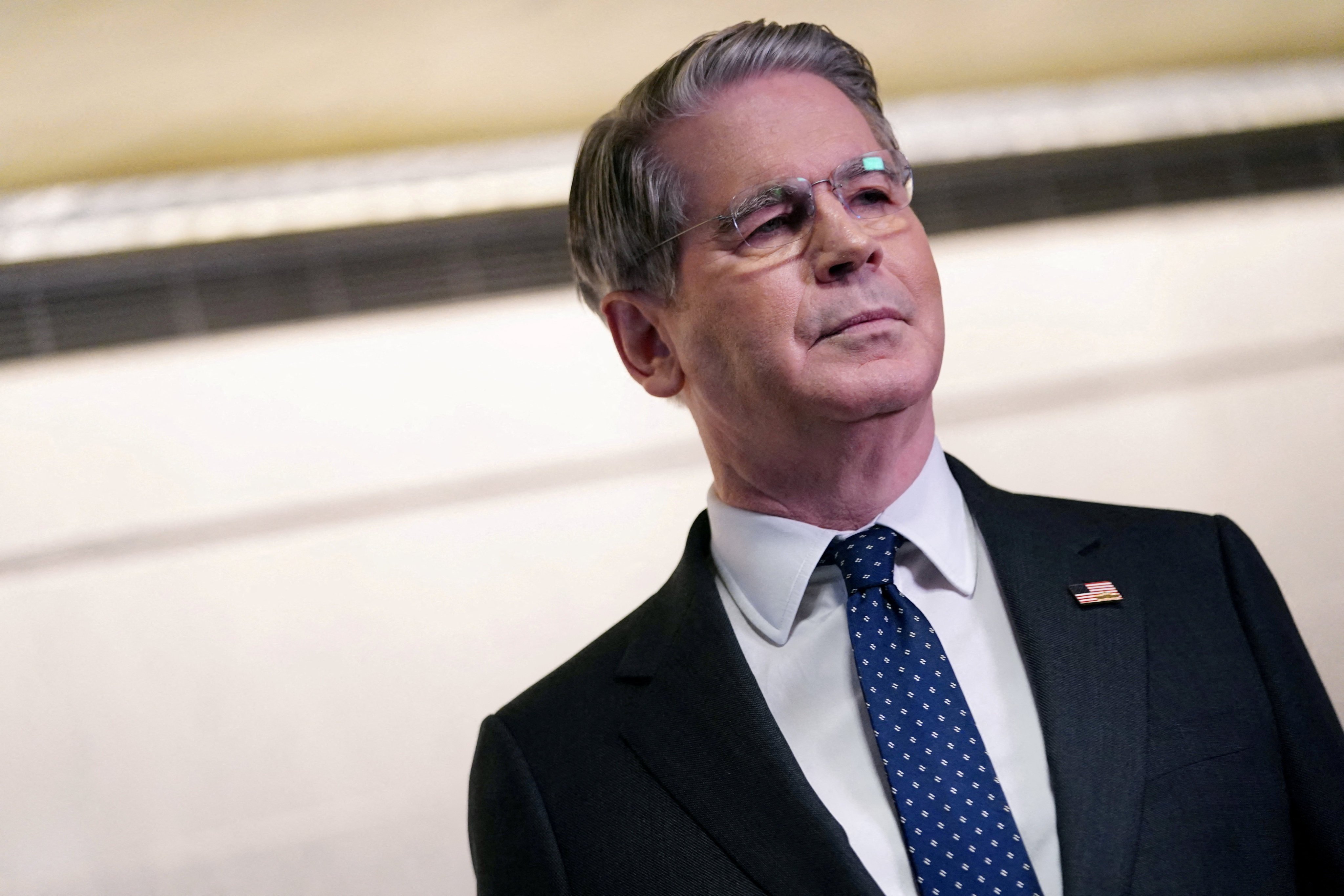 City leader Lee has not indicated whether US Treasury Secretary Scott Bessent will attend the meeting. Photo: Reuters
