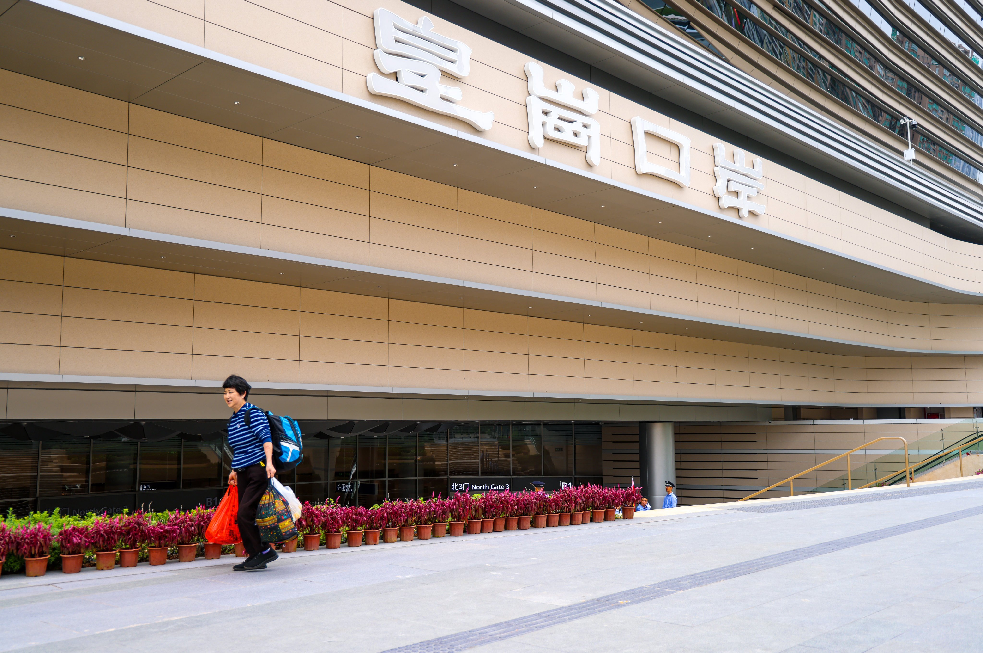 The new Huanggang Port is expected to open on Monday. Businesses in the area have competing views on whether the new facility will lead to more spending in the area. Photo: Silvia Siu