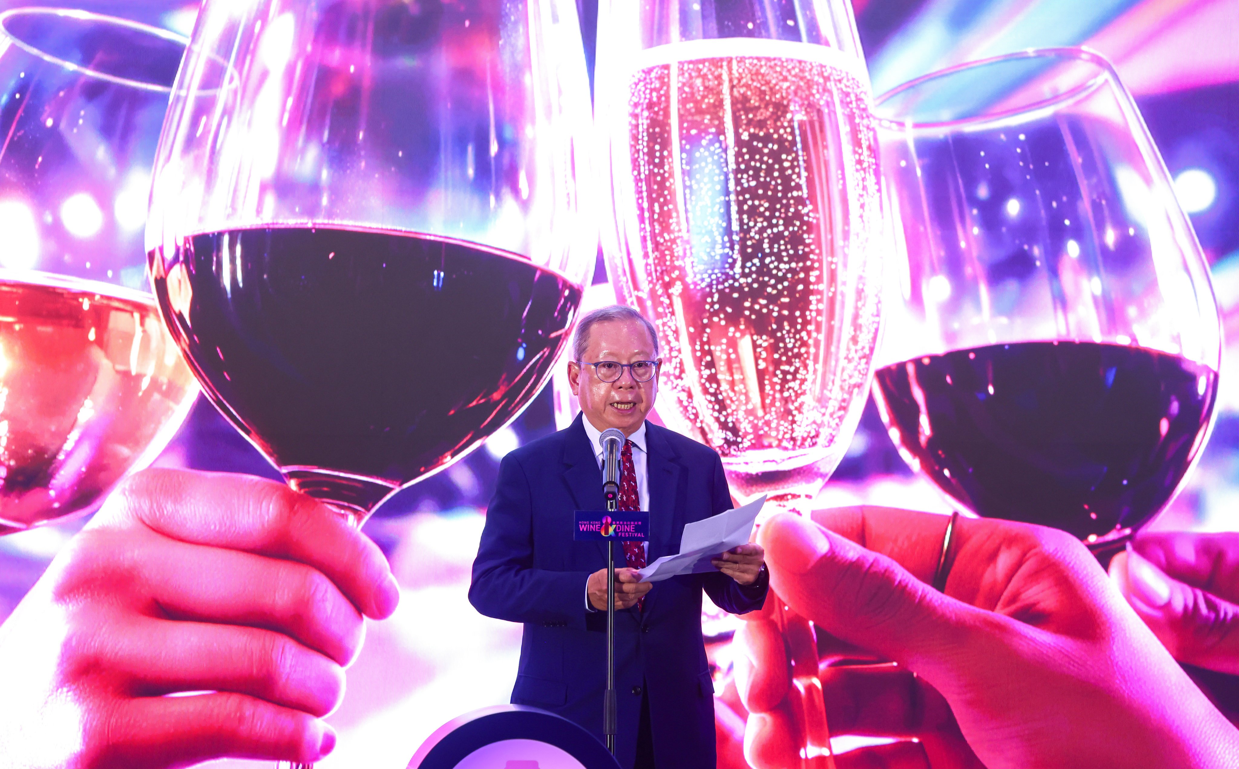 Board chairman Peter Lam says this year’s festival will be held on a larger scale, with more than 340 booths. Photo: Silvia Siu