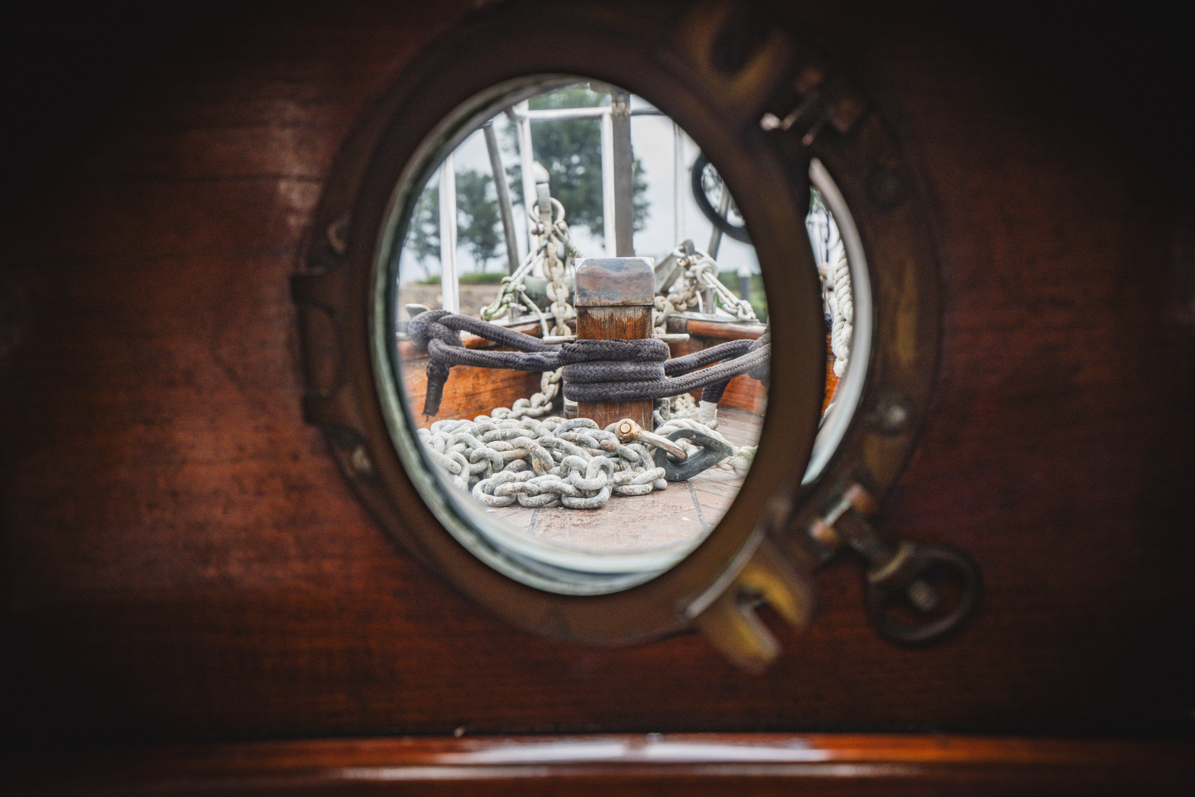Many of the wooden and metal parts on Ariki III are original. Ariki III was constructed in 1939 at the Ah King shipyard to a design by American naval architect Ralph E. Winslow. Photo: Alexander Mak