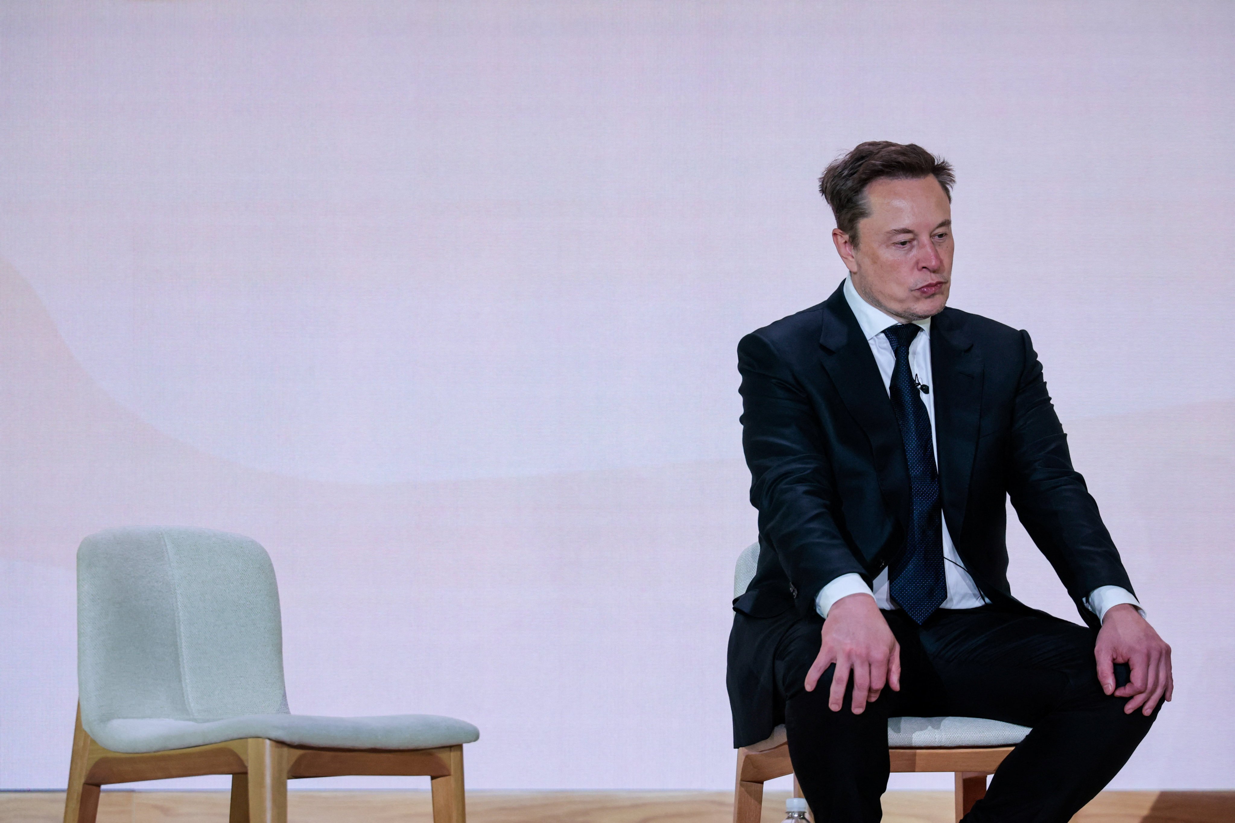Elon Musk attends an event in Washington DC last month. Photo: Reuters