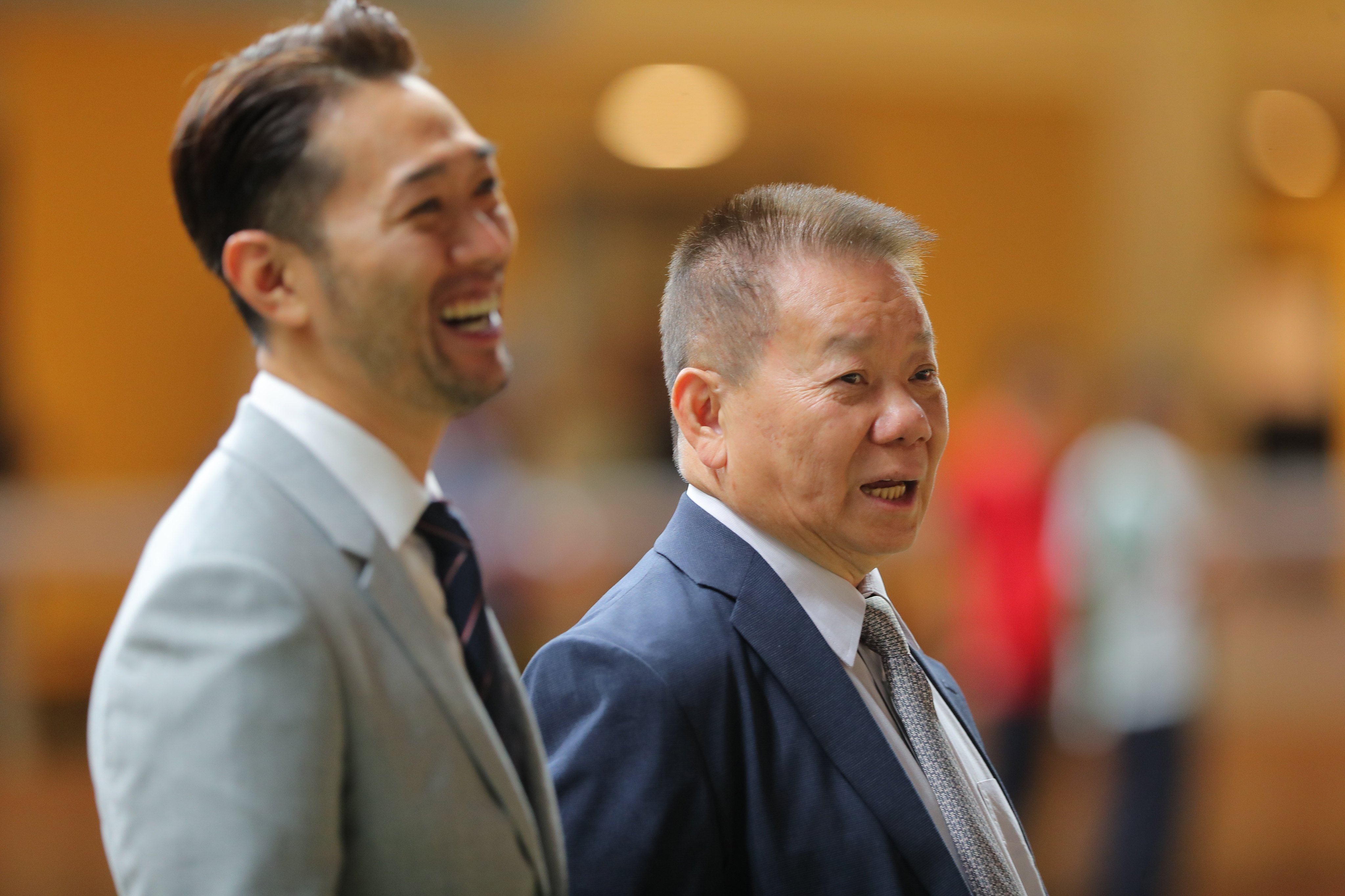 Manfred Man (right) is the early leader in the trainers’ championship. Photos: Kenneth Chan