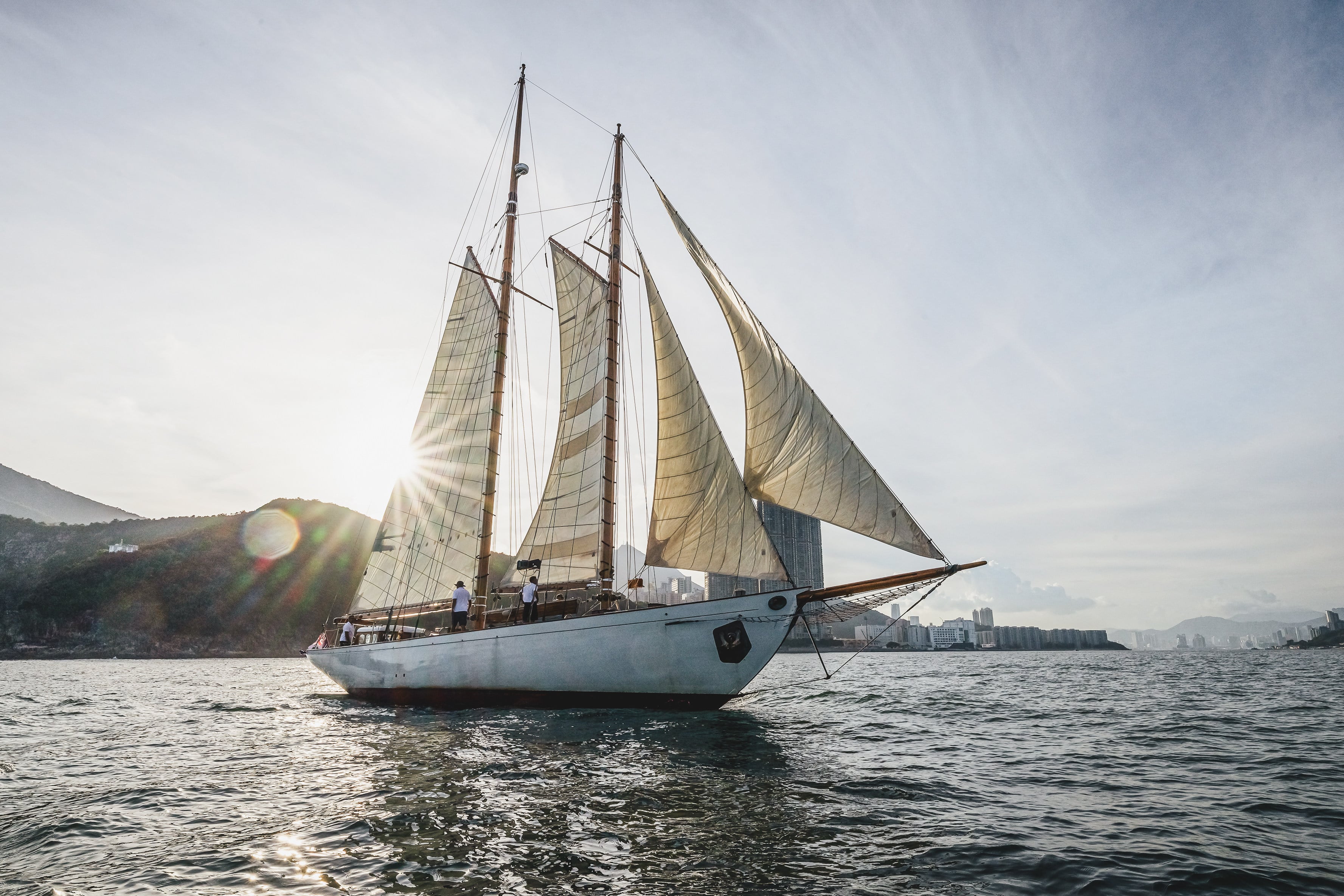 So Fong, a gaff-rigged schooner measuring 82 feet, was built in the 1930s. Photo: courtesy HKHVF