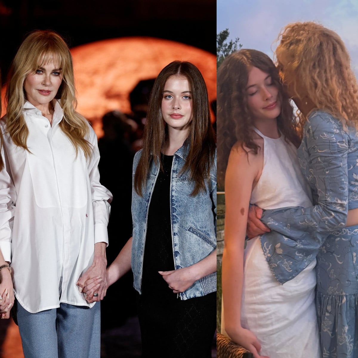 Nicole Kidman and daughter Faith Margaret Kidman Urban have attended fashion weeks together. Photos: Reuters; @nicolekidman/Instagram