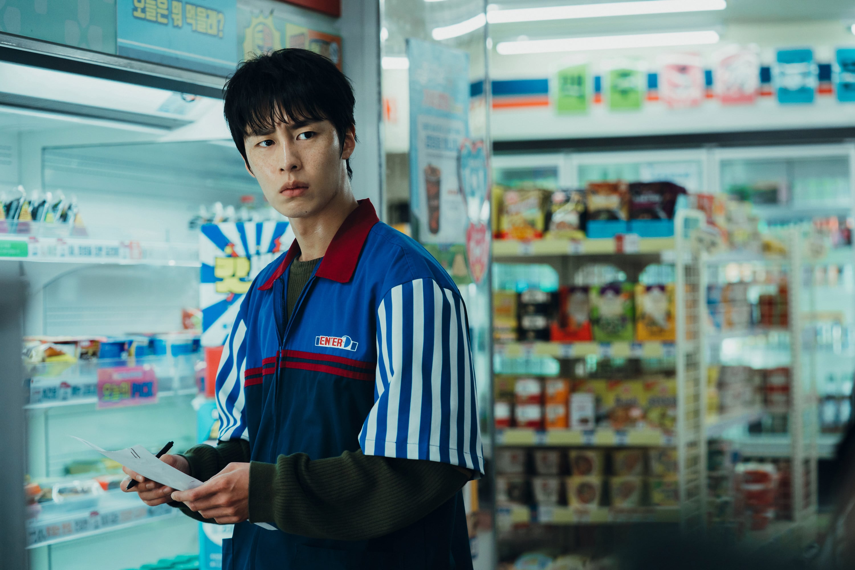 Lee Jae-wook as Hyeok-jun in a still from Dead-End Job, a high-concept K-drama series blending humour, horror and social commentary. Photo: Darae Lee/Netflix