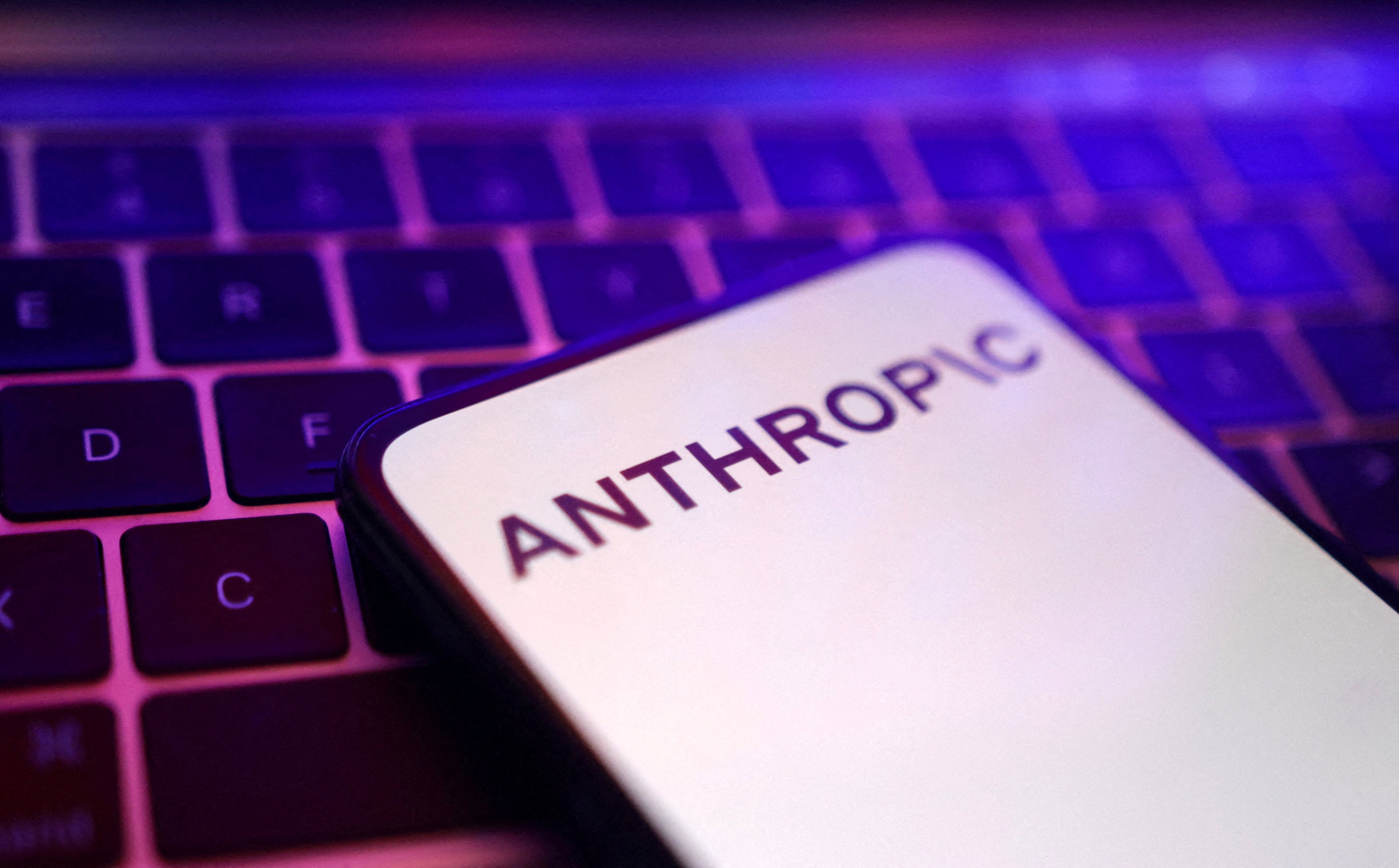 Anthropic’s logo on a smartphone screen. Illustration: Reuters