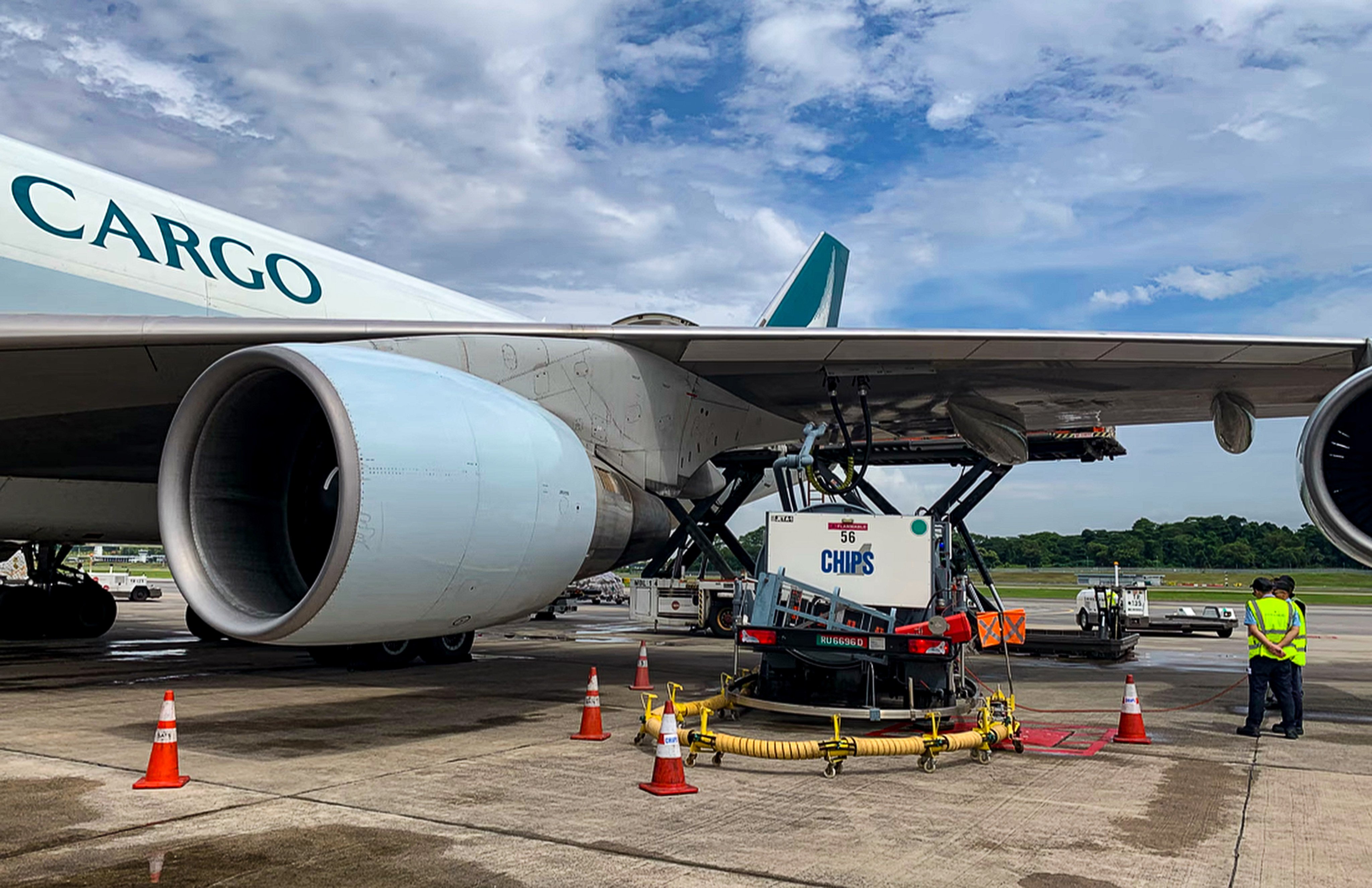 Cathay Pacific CEO Ronald Lam said at a September clean jet fuel conference that a well-designed policy was crucial to bridge the interdependent needs of producers, airlines, and investors. Photo: Cathay Pacific