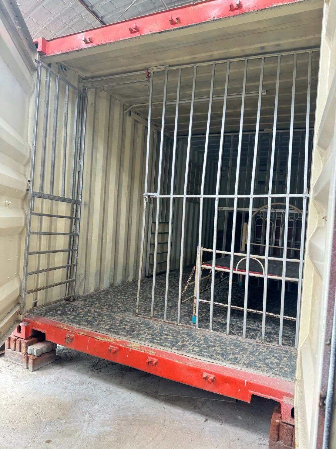 Thailand has shut down a nursing home that installed metal fencing resembling cages around parts of the facility. Photo: Facebook/theprhss
