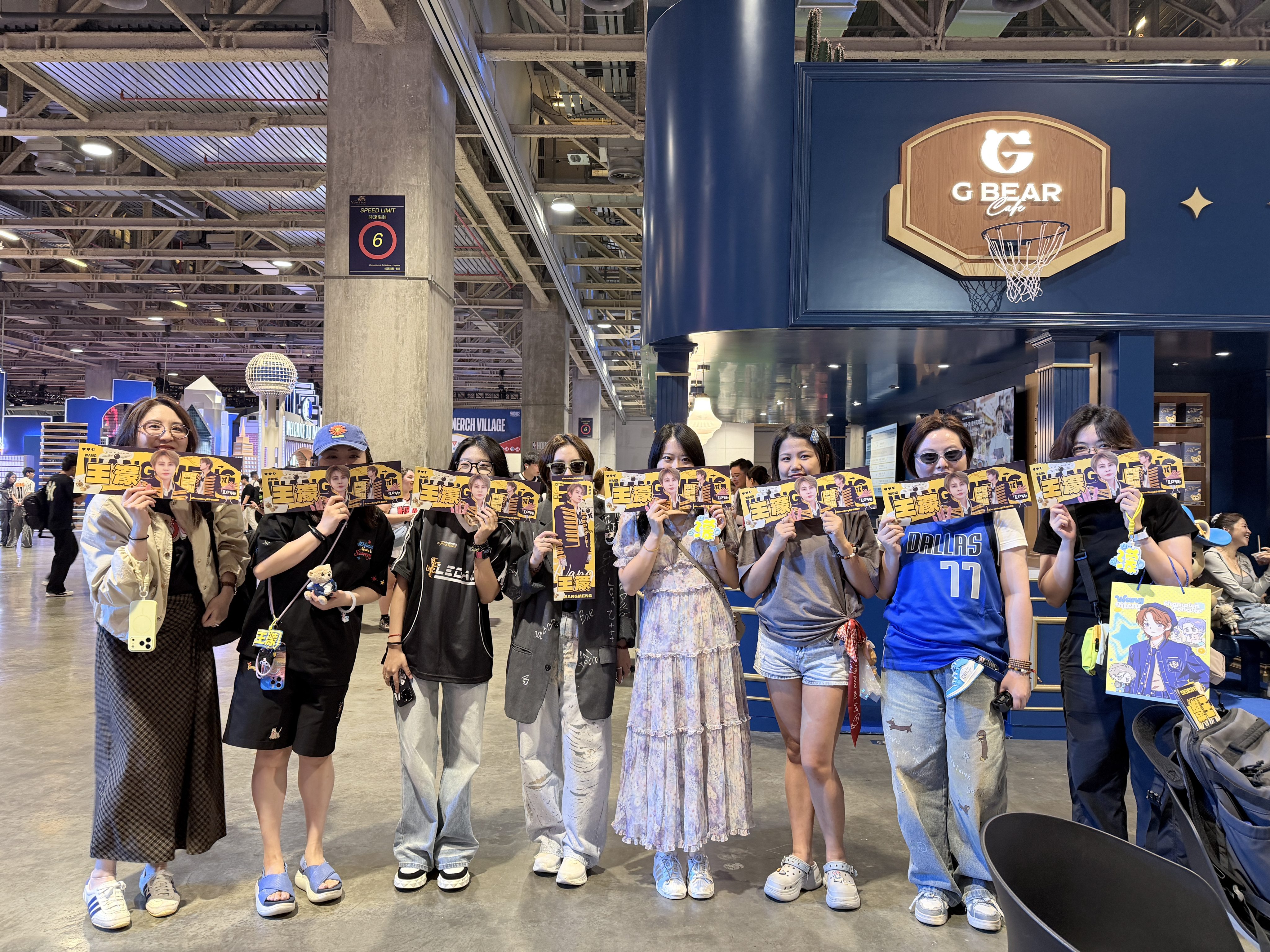 Liang Xiaoye (second right) had more than just basketball in mind when she bought her ticket to Macau. Photo: Stephy Zhang