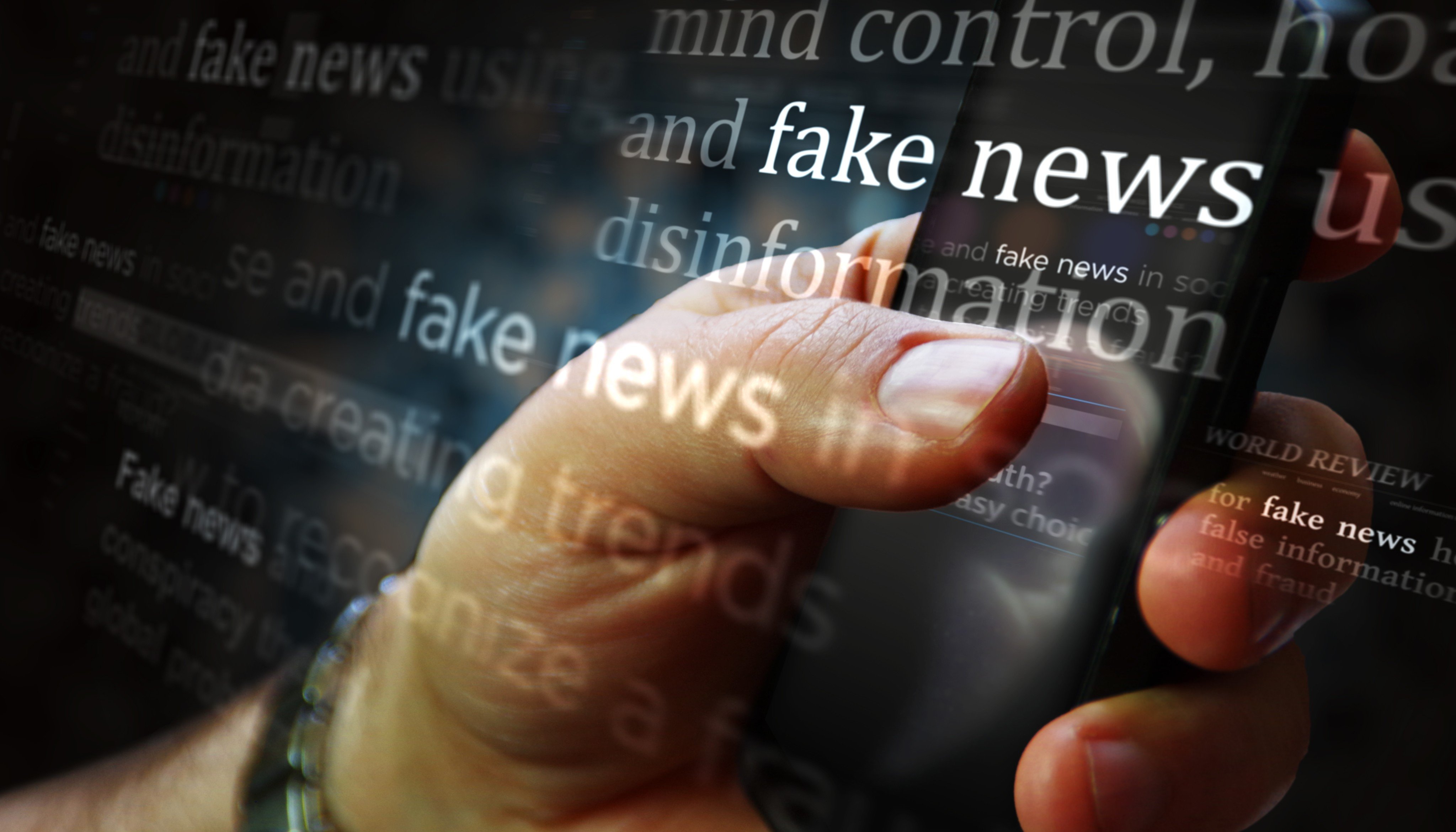 The management and manipulation of information has become a major threat to global peace and security in our modern disinformation age. Photo: Shutterstock