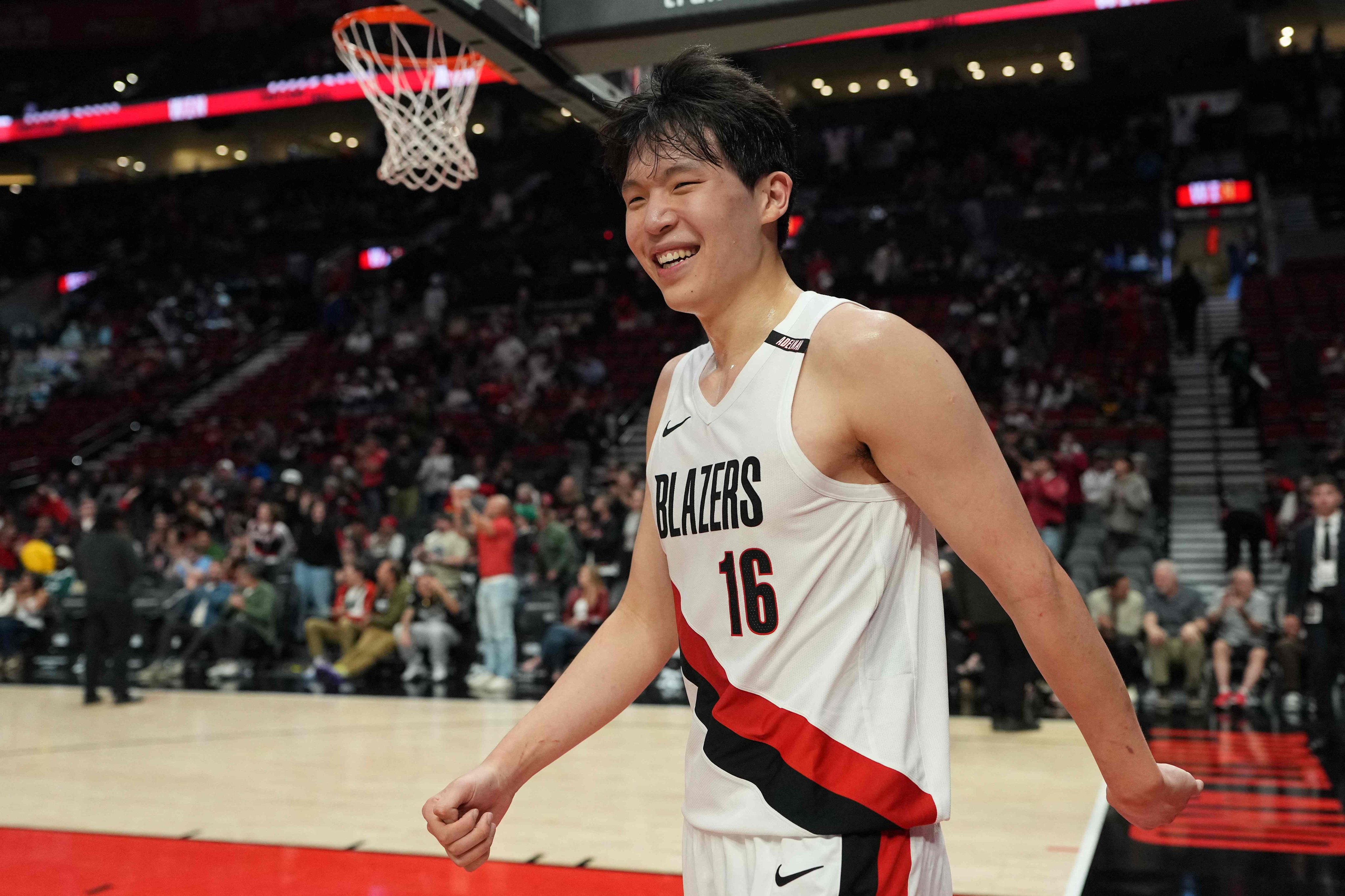 China fans could get to see Yang Hansen in action in Macau next year, with his Portland Trail Blazers side tipped to play Indiana Pacers in the 2027 NBA China Games. Photo: Getty Images